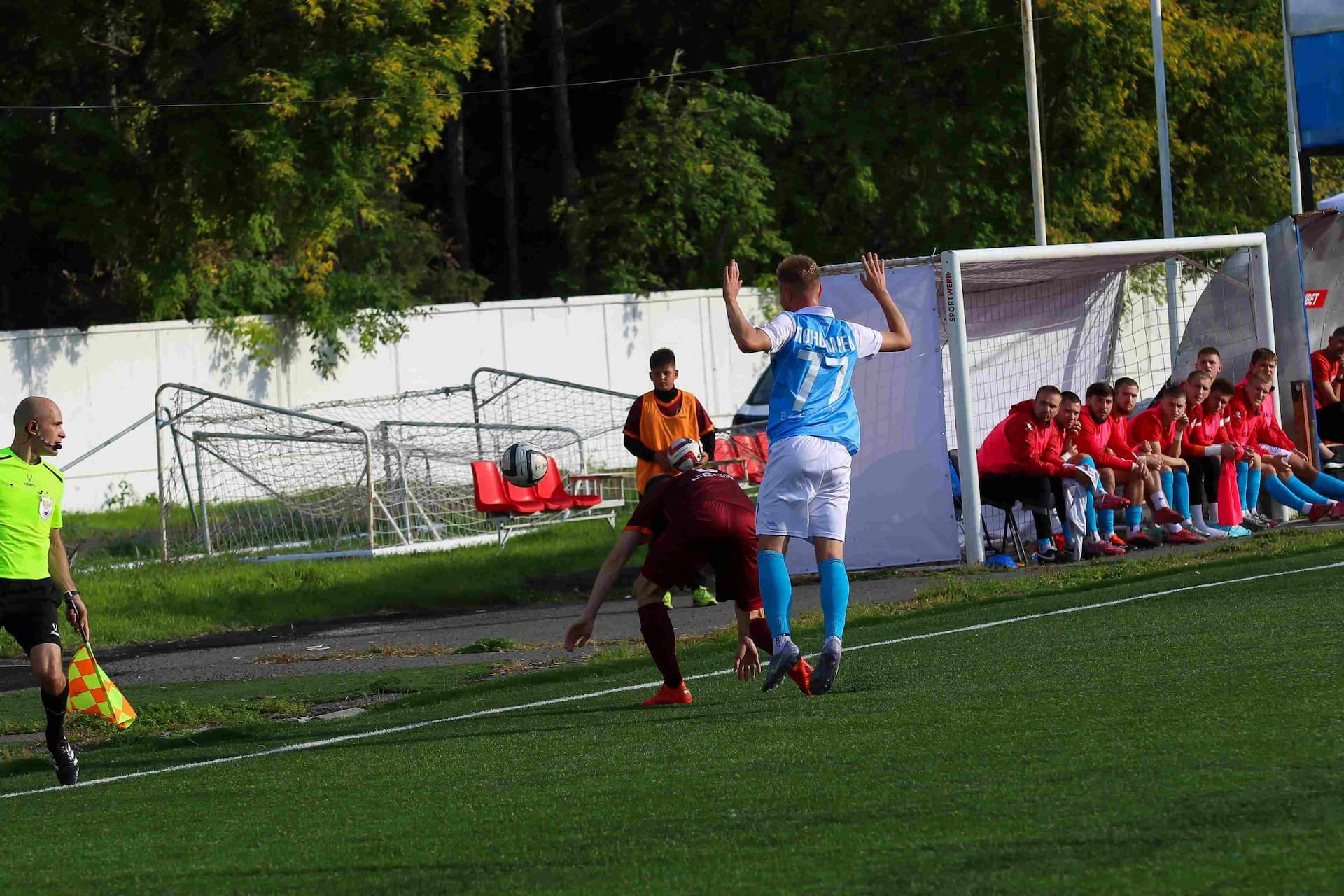 «Темп» 0:1 «Знамя Труда». FONBET Кубок России. 10.09.2025. СМИ: Владимир Мартынов («CX News»), Александр Чёрный («Алтайский спорт»), Виталий Барабаш (Сетевое издание "Толк"), Андрей Каспришин («Алтайская правда») — кадр 584