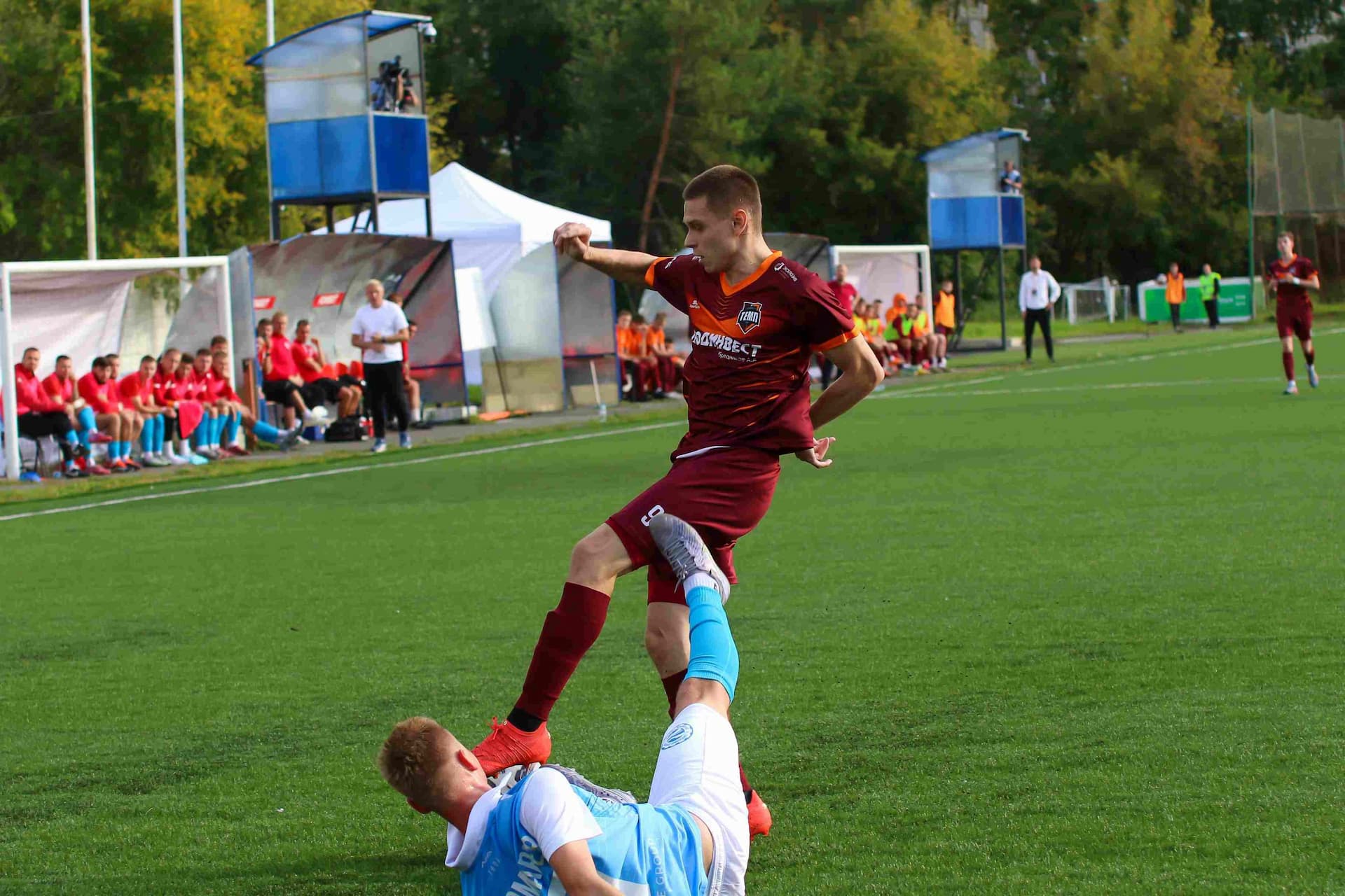 «Темп» 0:1 «Знамя Труда». FONBET Кубок России. 10.09.2025. СМИ: Владимир Мартынов («CX News»), Александр Чёрный («Алтайский спорт»), Виталий Барабаш (Сетевое издание "Толк"), Андрей Каспришин («Алтайская правда») — кадр 589