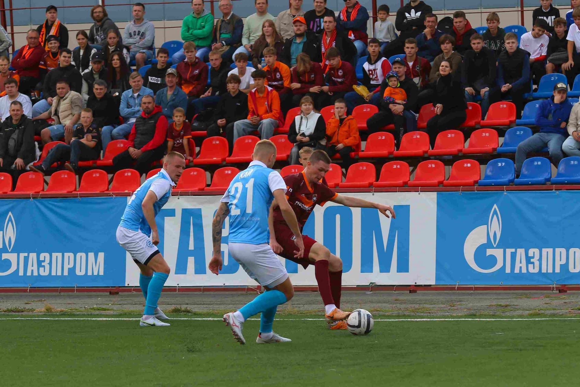 «Темп» 0:1 «Знамя Труда». FONBET Кубок России. 10.09.2025. СМИ: Владимир Мартынов («CX News»), Александр Чёрный («Алтайский спорт»), Виталий Барабаш (Сетевое издание "Толк"), Андрей Каспришин («Алтайская правда») — кадр 593