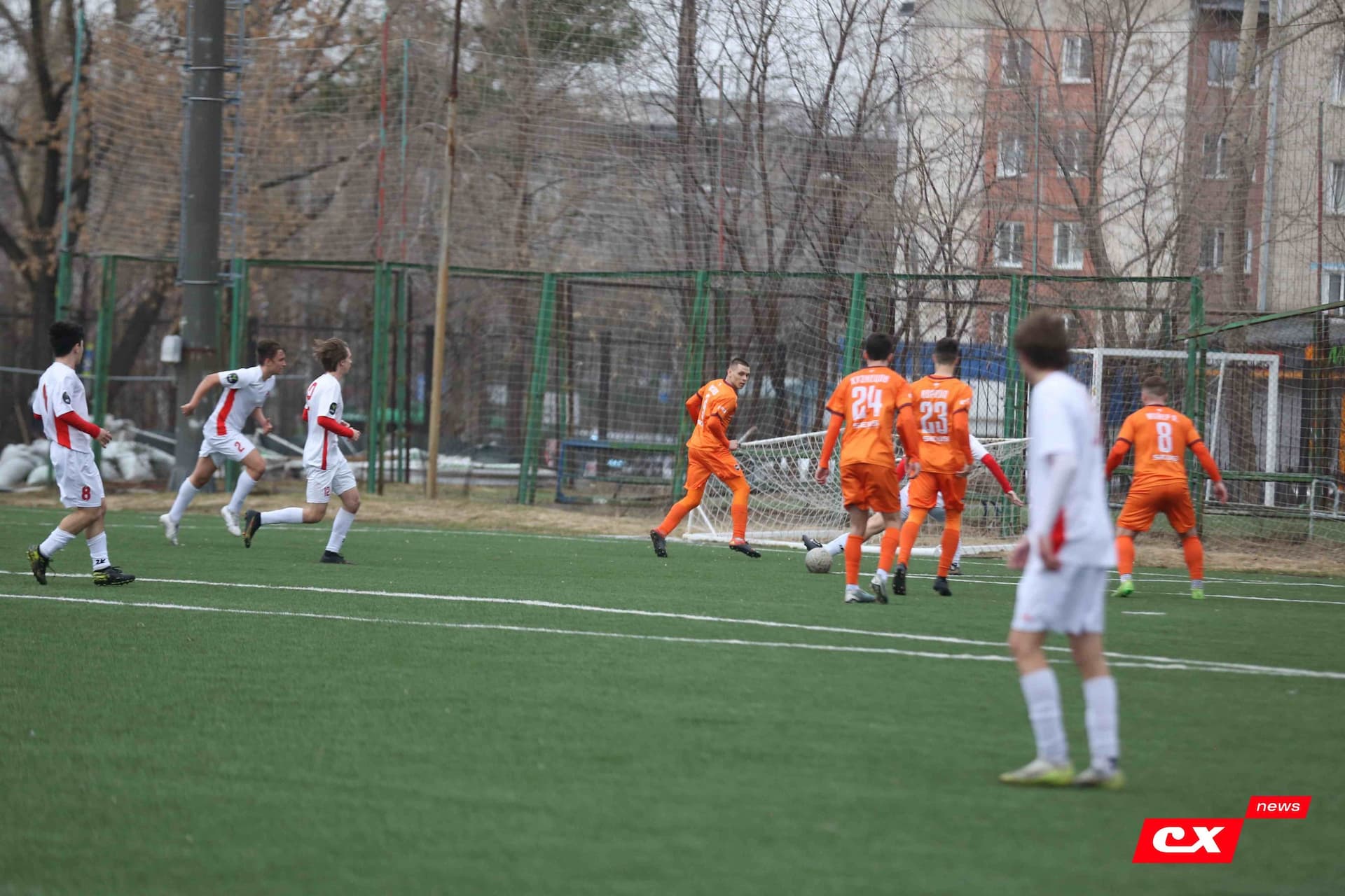 «Темп» 9:1 «Алтай». Турнир памяти В. Фомичёва. 1-й тур. 08.04.25. «CX News», В. Мартынов; «Алтайский спорт», А. Чёрный — кадр 165