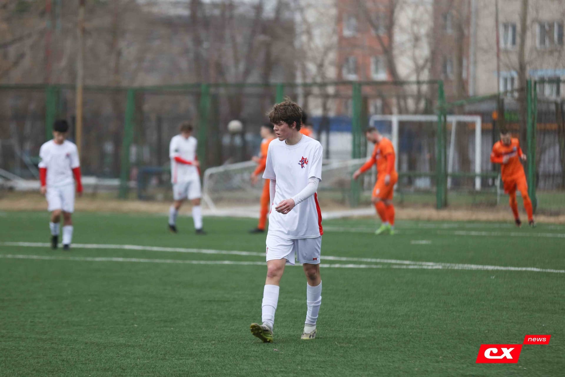 «Темп» 9:1 «Алтай». Турнир памяти В. Фомичёва. 1-й тур. 08.04.25. «CX News», В. Мартынов; «Алтайский спорт», А. Чёрный — кадр 166