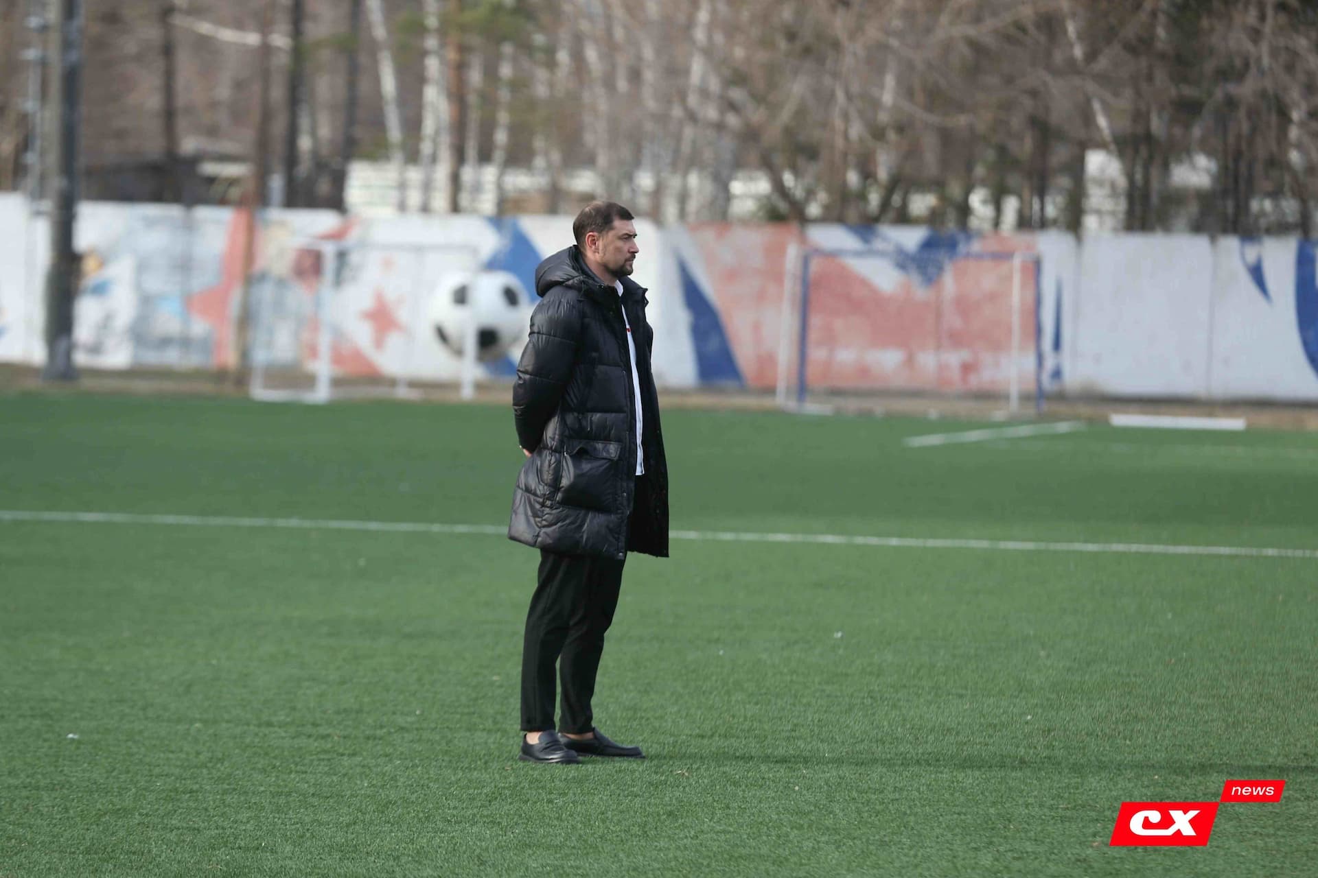 «Темп» 9:1 «Алтай». Турнир памяти В. Фомичёва. 1-й тур. 08.04.25. «CX News», В. Мартынов; «Алтайский спорт», А. Чёрный — кадр 39