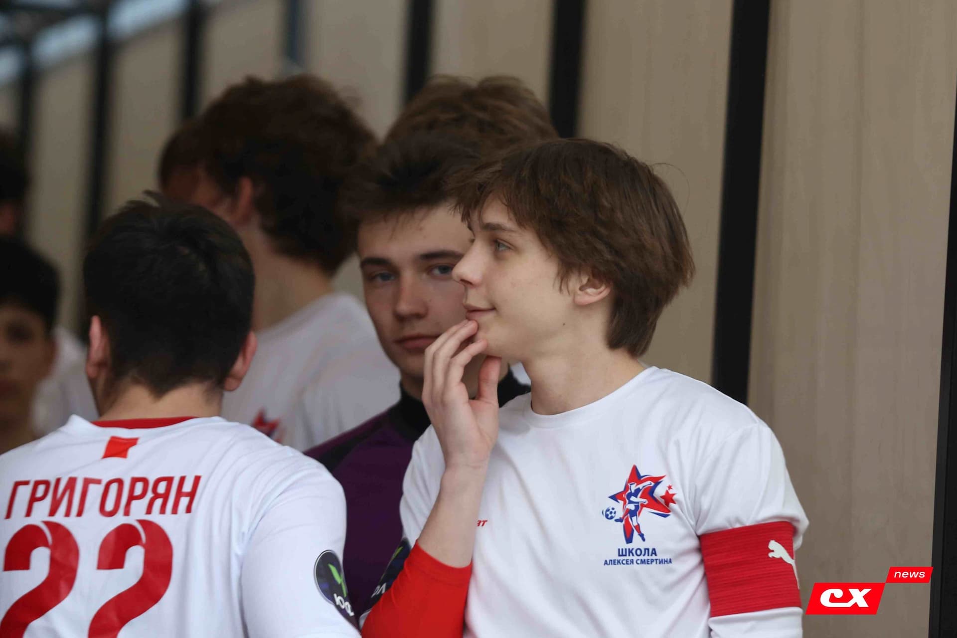 «Темп» 9:1 «Алтай». Турнир памяти В. Фомичёва. 1-й тур. 08.04.25. «CX News», В. Мартынов; «Алтайский спорт», А. Чёрный — кадр 57