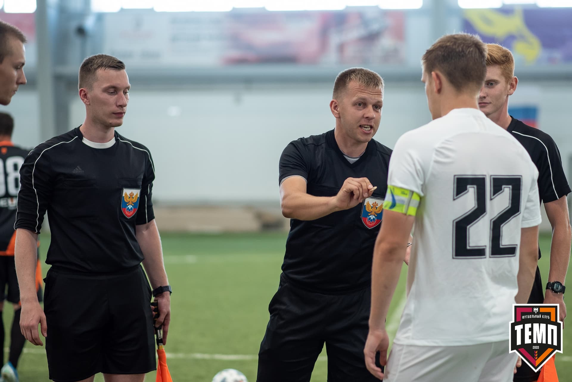 «Темп» 4:1 «Енисей-М». III дивизион. Финальный этап. 30.07.2021 — кадр 20