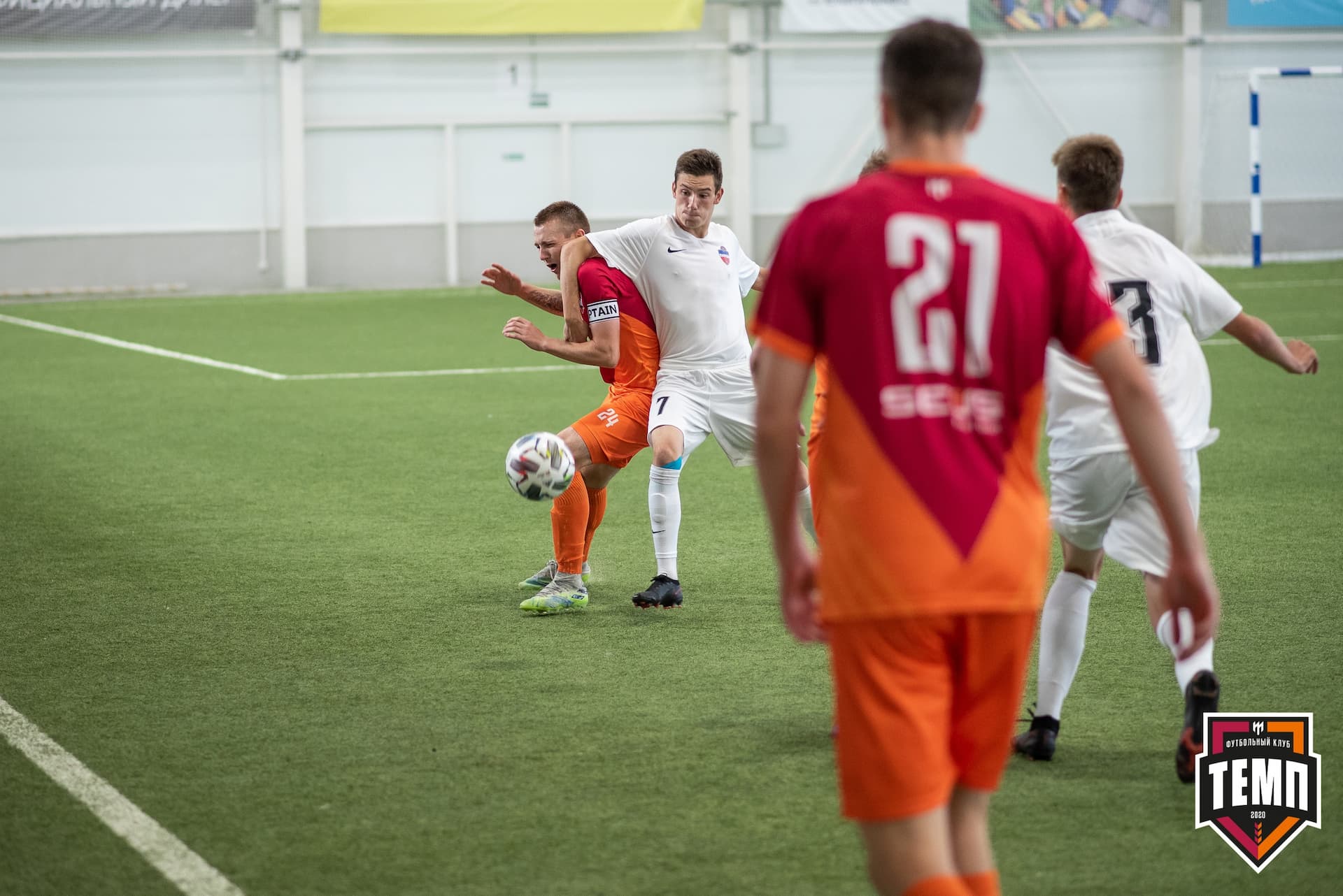 «Темп» 4:1 «Енисей-М». III дивизион. Финальный этап. 30.07.2021 — кадр 27