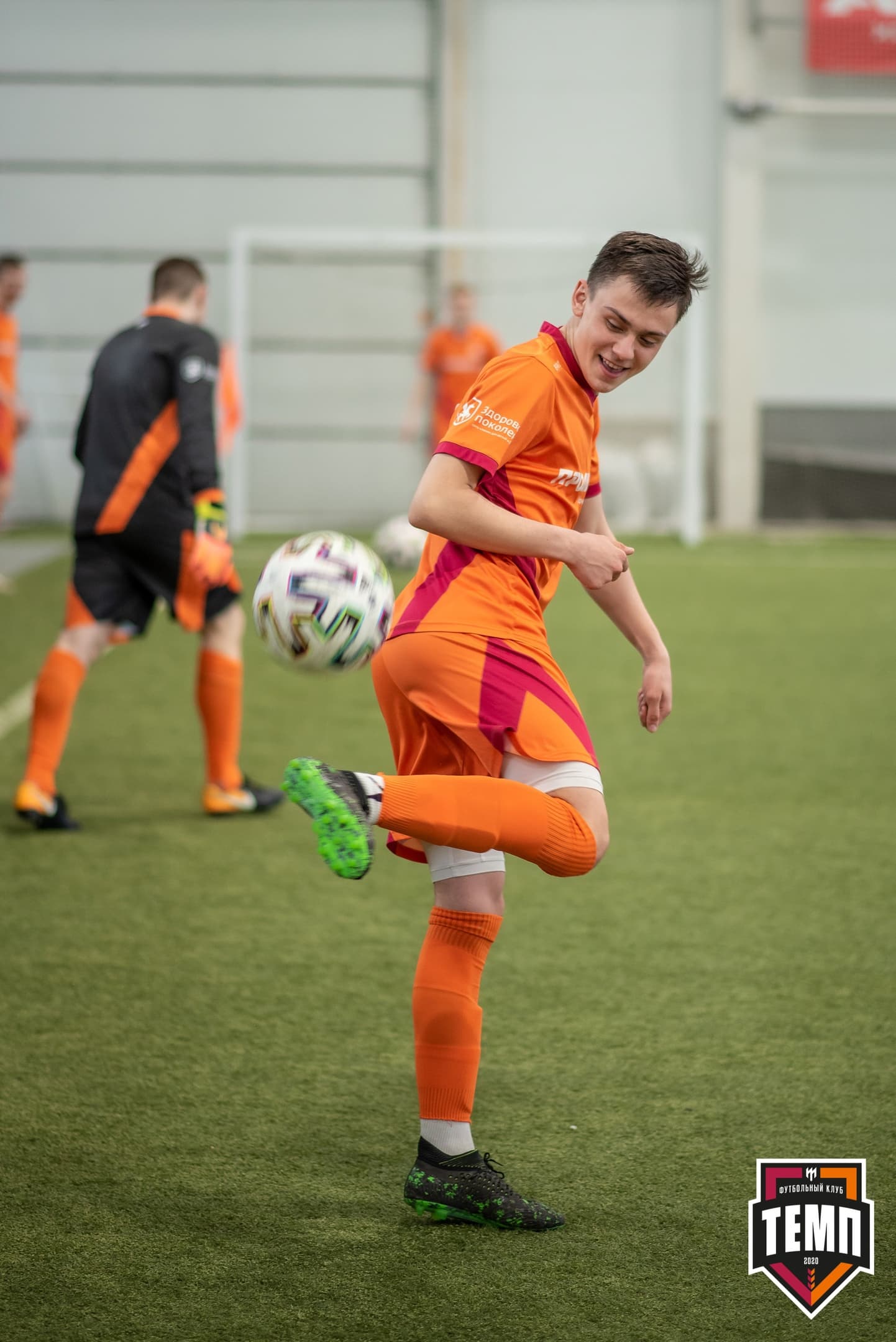 Турнир памяти В. Фомичёва. «Темп» 5:0 «Строитель» (Бийск). 10 апреля — кадр 41