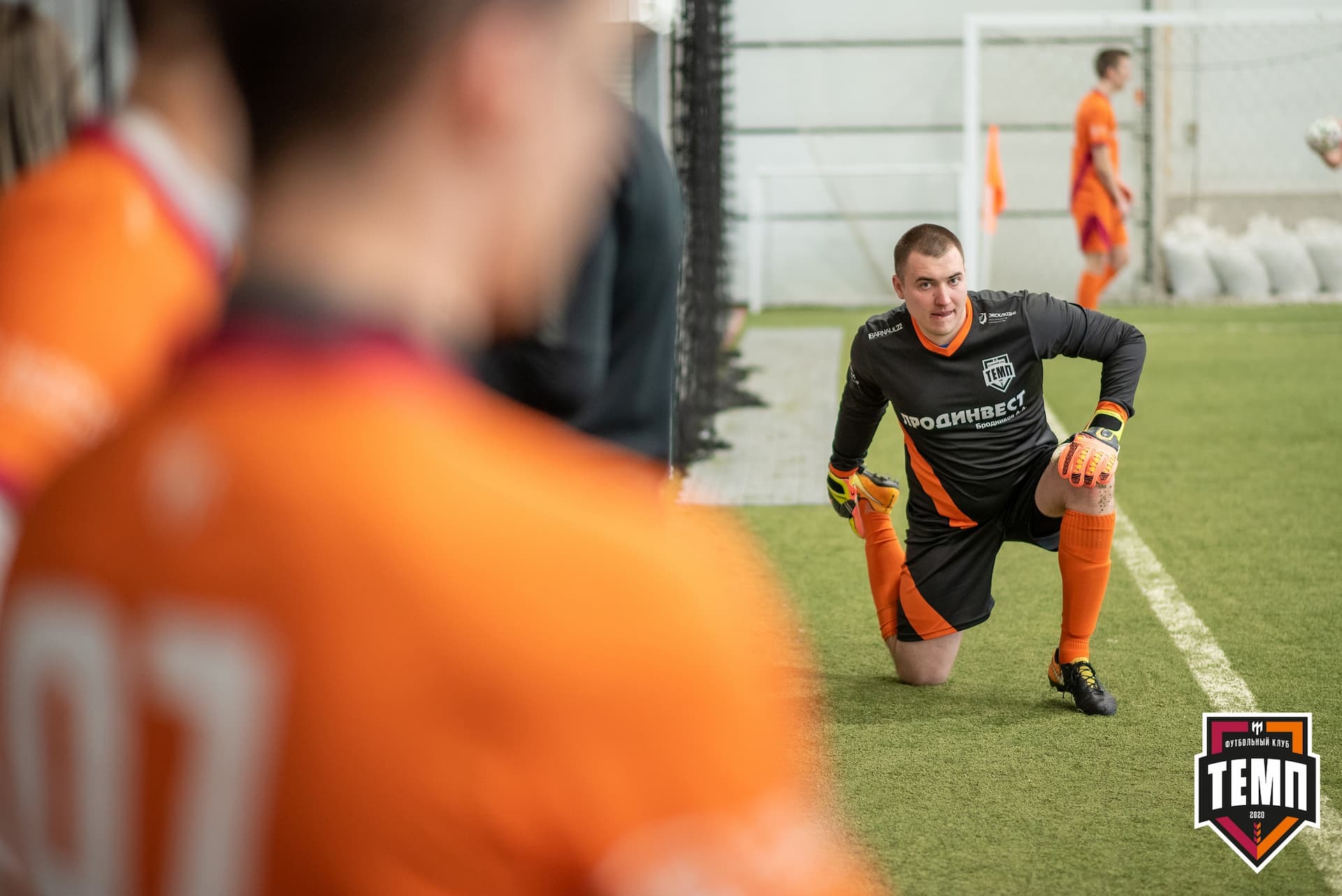 Турнир памяти В. Фомичёва. «Темп» 5:0 «Строитель» (Бийск). 10 апреля — кадр 43