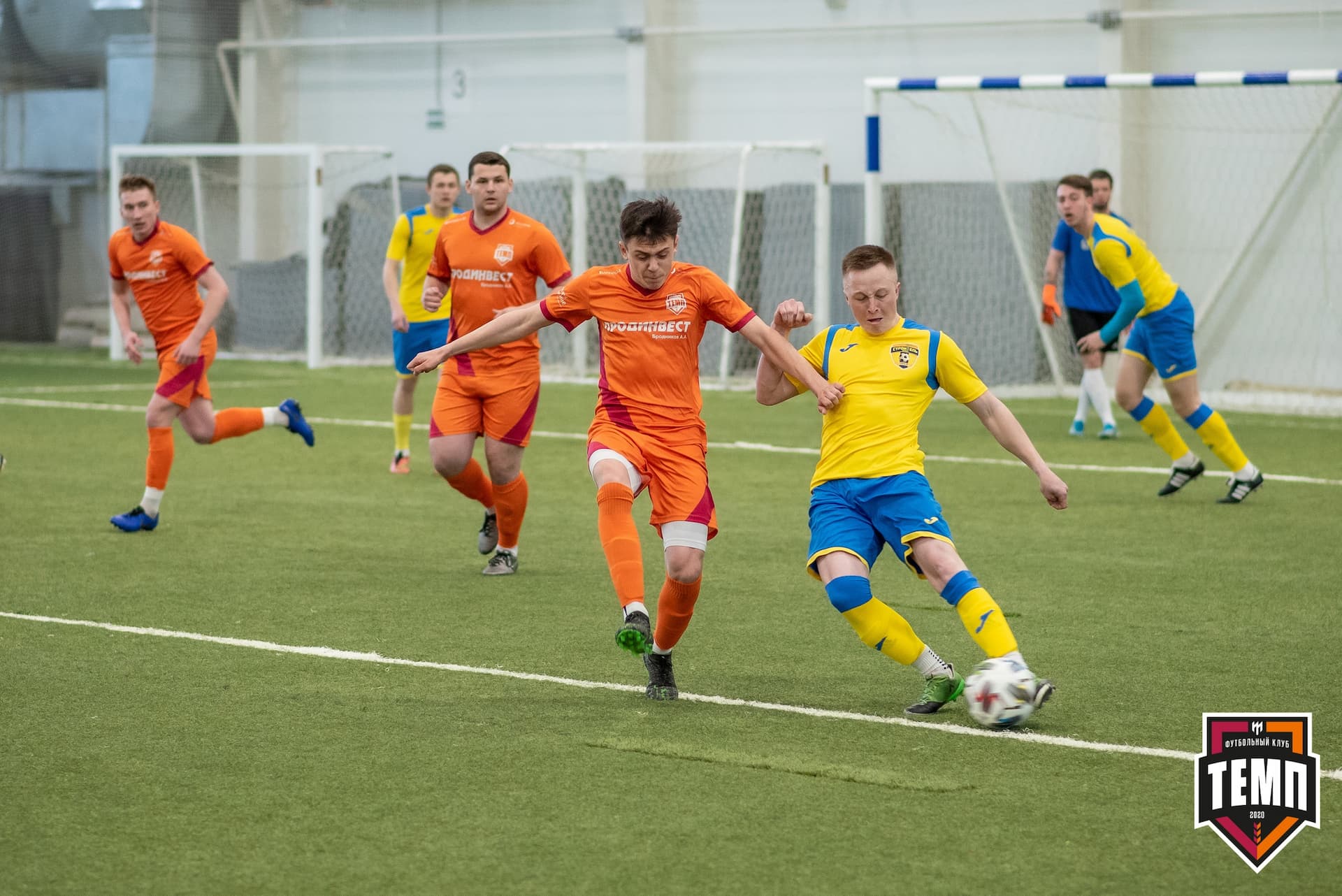 Турнир памяти В. Фомичёва. «Темп» 5:0 «Строитель» (Бийск). 10 апреля — кадр 52