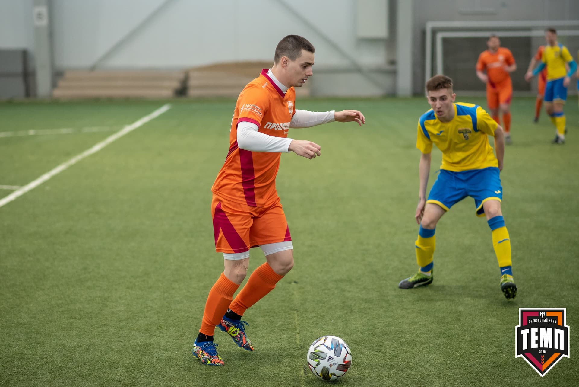 Турнир памяти В. Фомичёва. «Темп» 5:0 «Строитель» (Бийск). 10 апреля — кадр 56