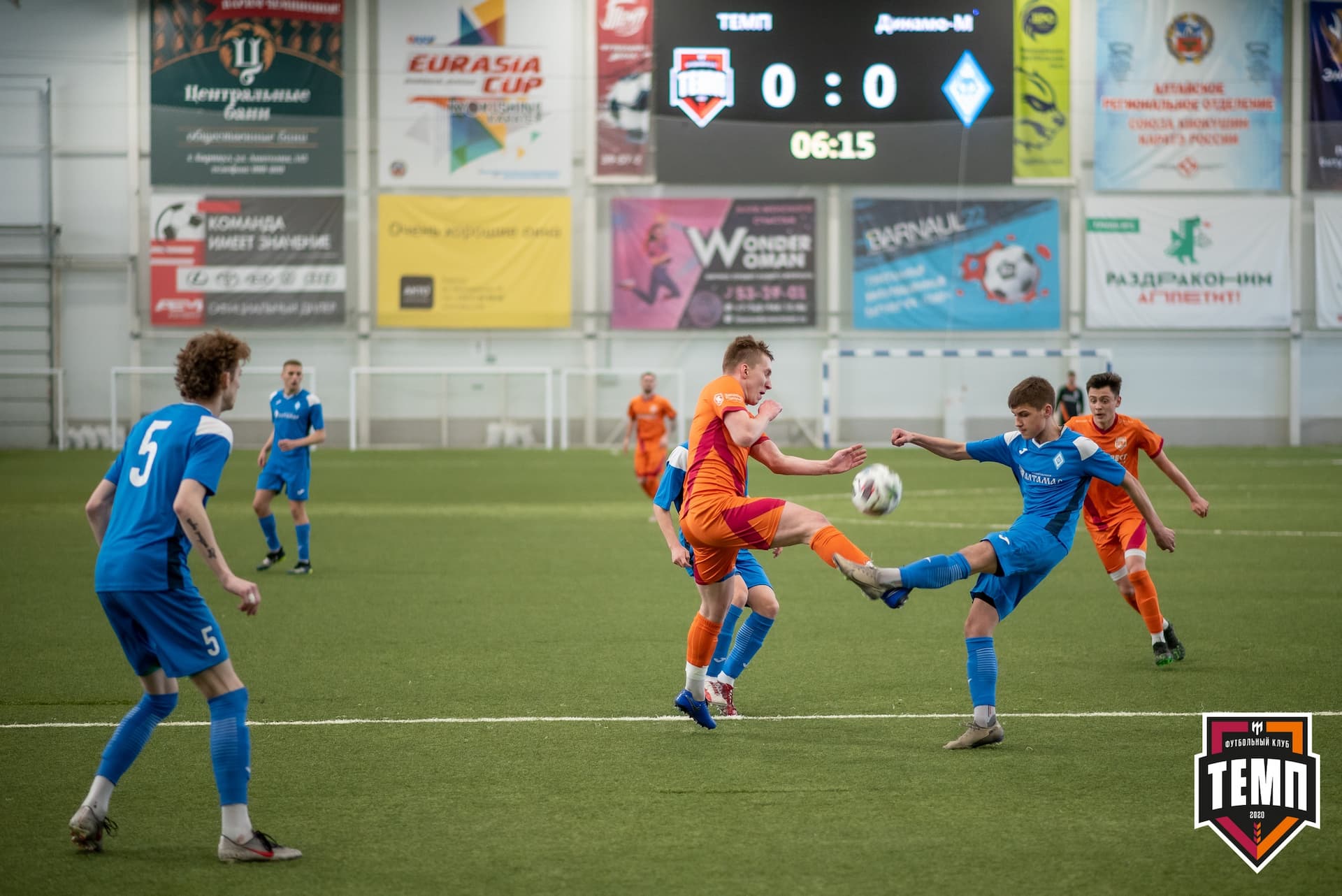 Турнир памяти В. Фомичёва. «Темп» 3:1 «Динамо-Барнаул-М». 11 апреля — кадр 57