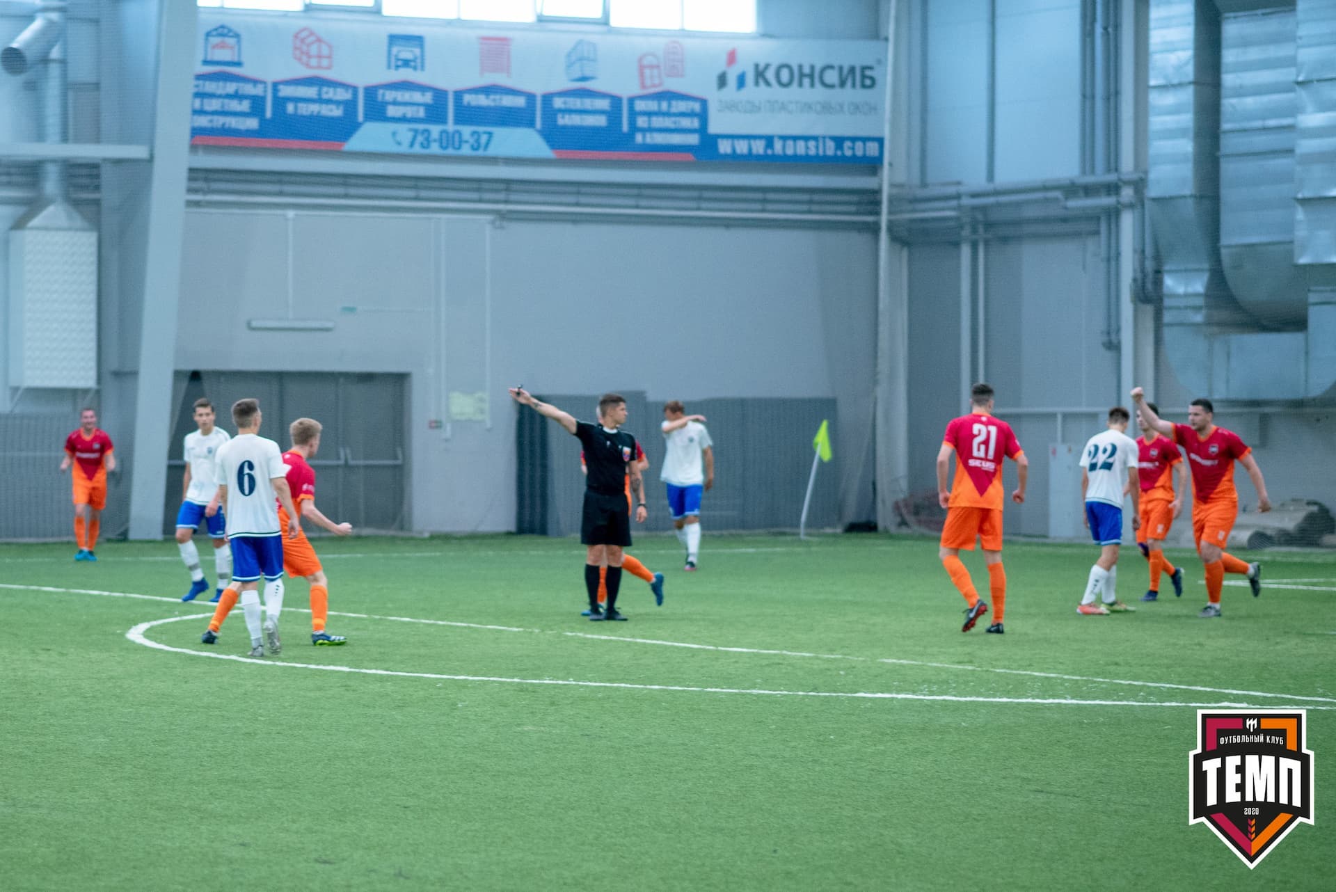 «Темп» 2:0 «Новосибирск-М». III дивизион. Финальный этап. 23.07.2021 — кадр 60