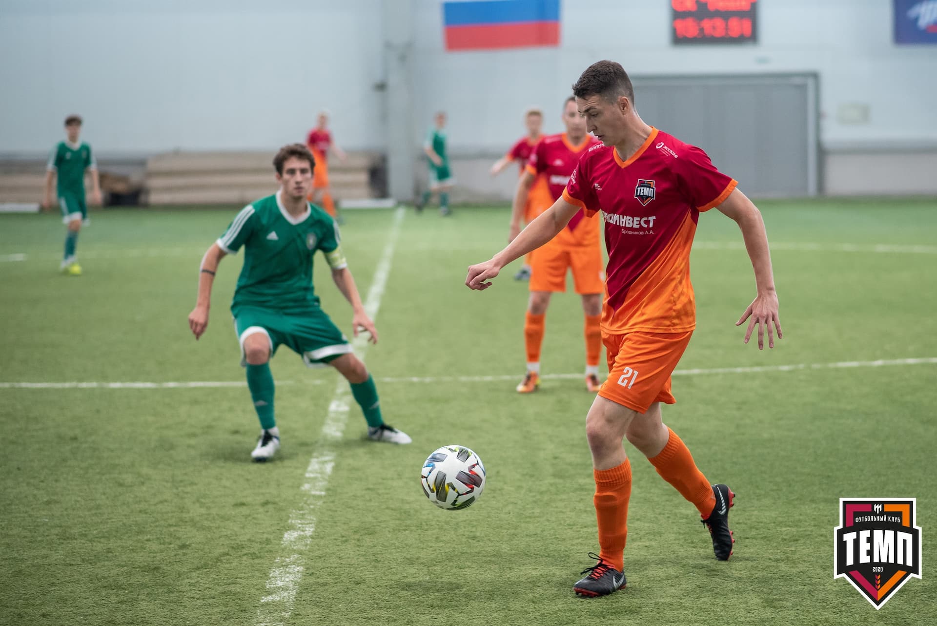 «Темп» 6:1 «Томь-М». III дивизион. Финальный этап. 25.07.2021 — кадр 48