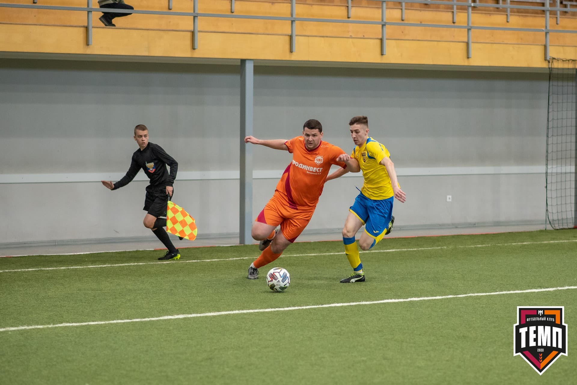 Турнир памяти В. Фомичёва. «Темп» 5:0 «Строитель» (Бийск). 10 апреля — кадр 66