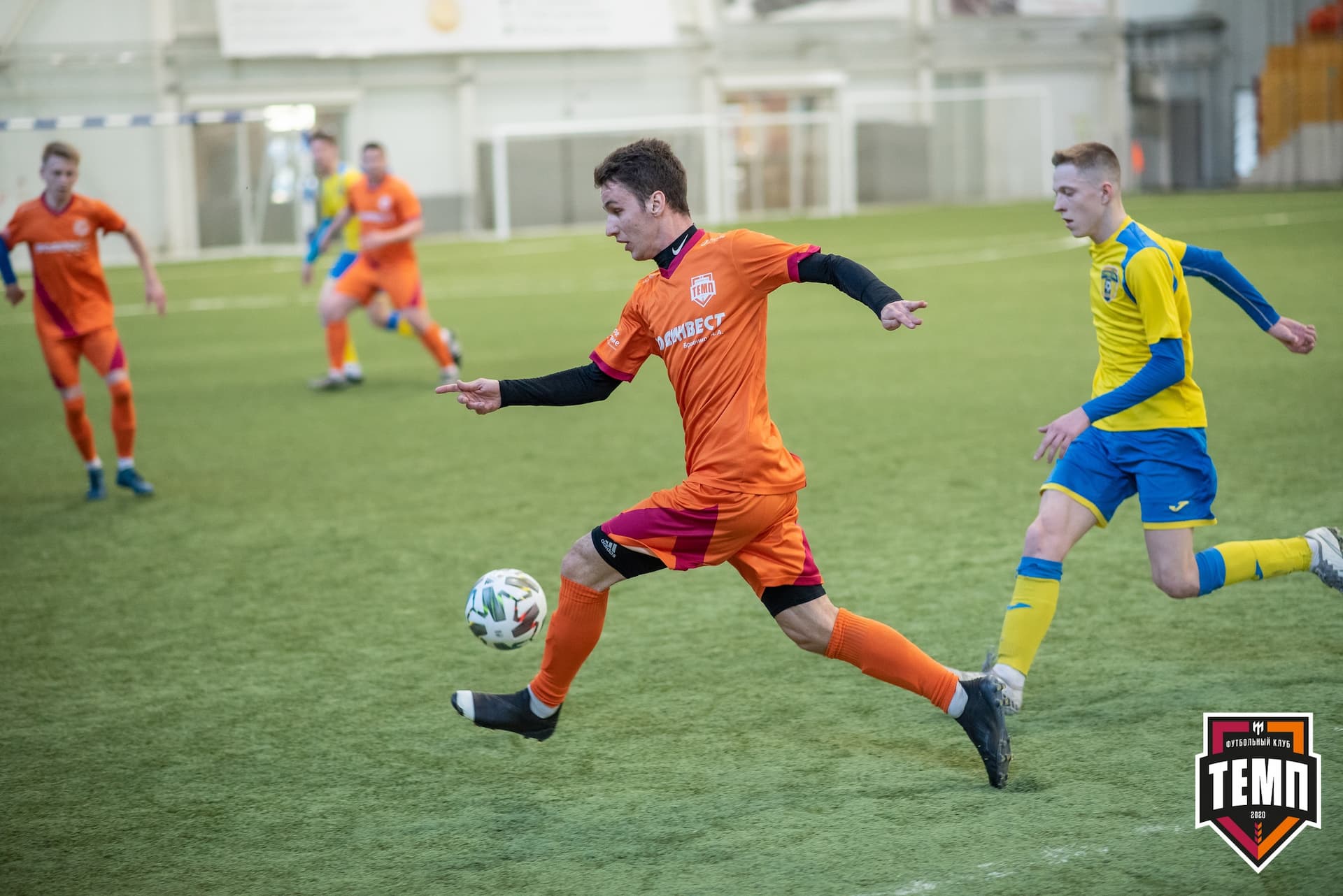 Турнир памяти В. Фомичёва. «Темп» 5:0 «Строитель» (Бийск). 10 апреля — кадр 75