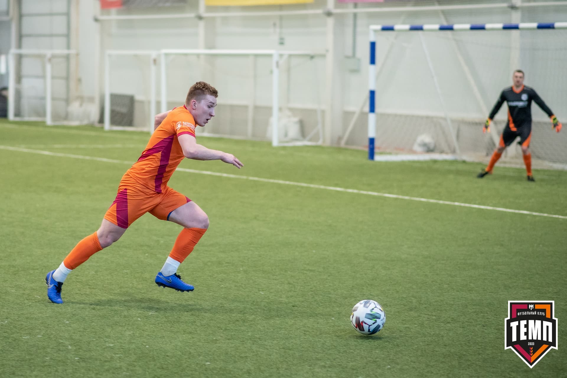 Турнир памяти В. Фомичёва. «Темп» 5:0 «Строитель» (Бийск). 10 апреля — кадр 82