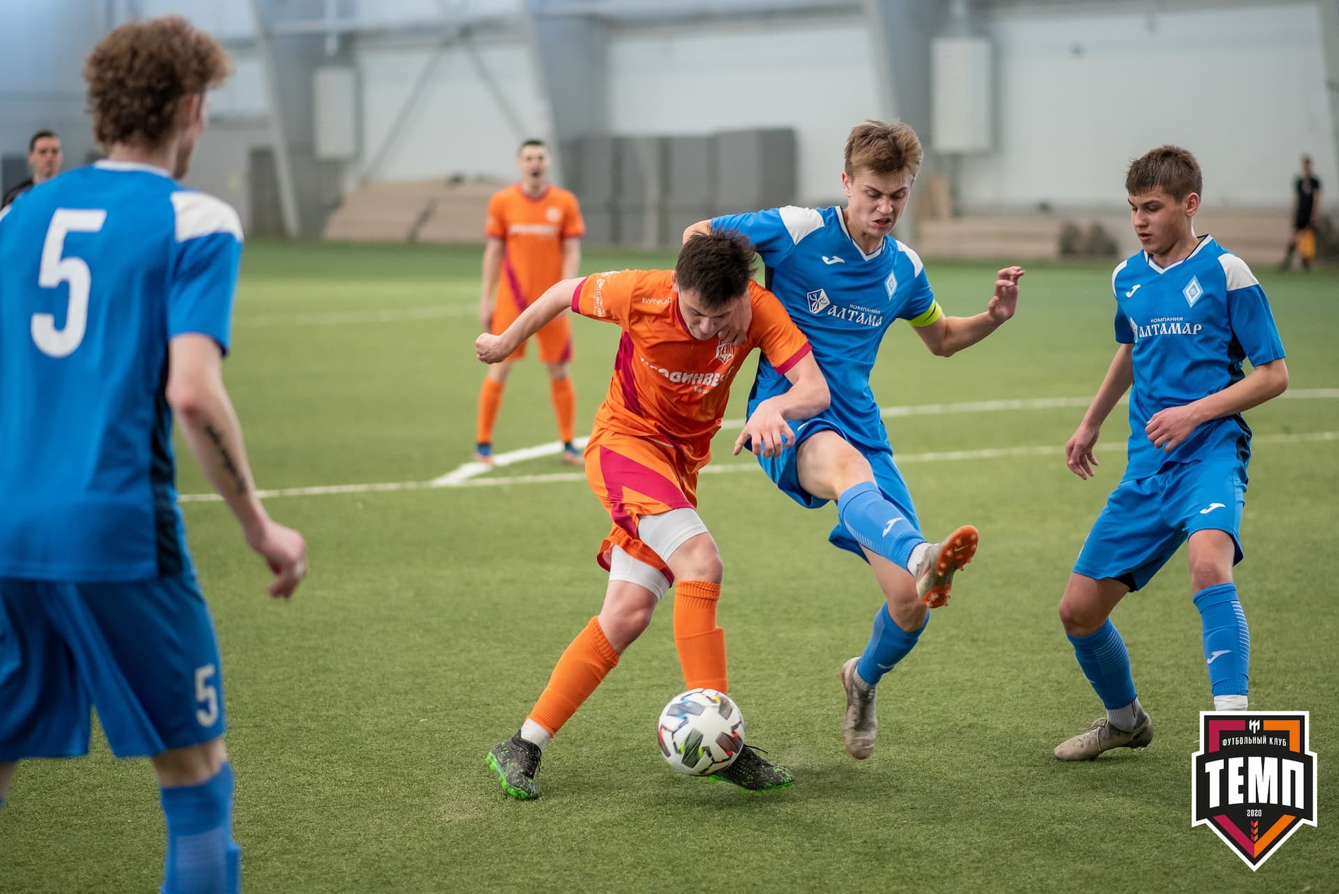 Турнир памяти В. Фомичёва. «Темп» 3:1 «Динамо-Барнаул-М». 11 апреля — кадр 93