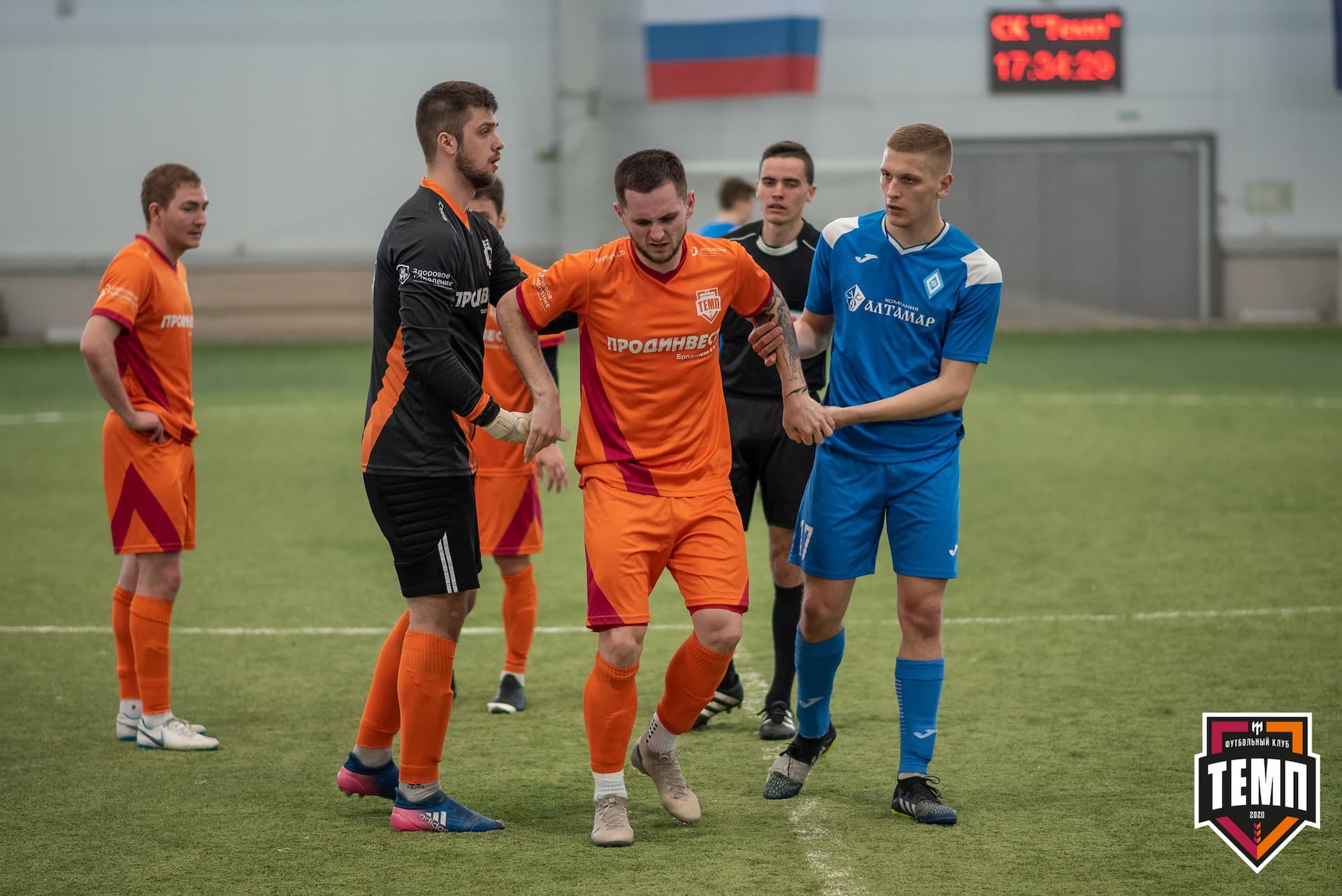 Турнир памяти В. Фомичёва. «Темп» 3:1 «Динамо-Барнаул-М». 11 апреля — кадр 104