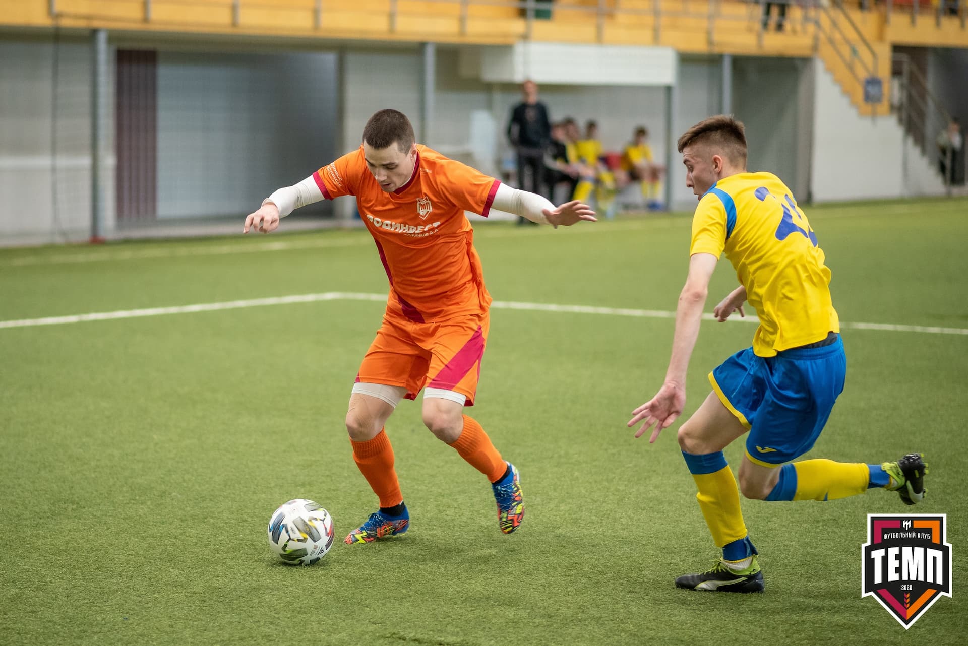 Турнир памяти В. Фомичёва. «Темп» 5:0 «Строитель» (Бийск). 10 апреля — кадр 109