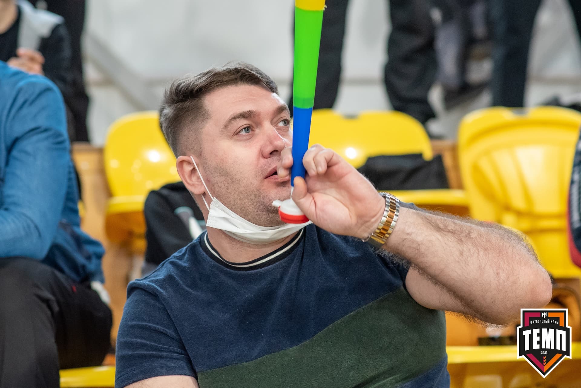 Турнир памяти В. Фомичёва. «Темп» 5:0 «Строитель» (Бийск). 10 апреля — кадр 132