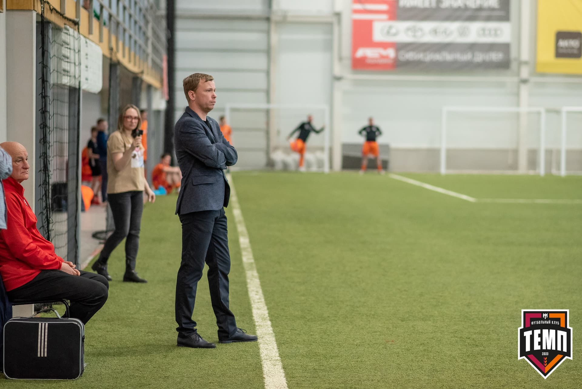 Турнир памяти В. Фомичёва. «Темп» 5:0 «Строитель» (Бийск). 10 апреля — кадр 139