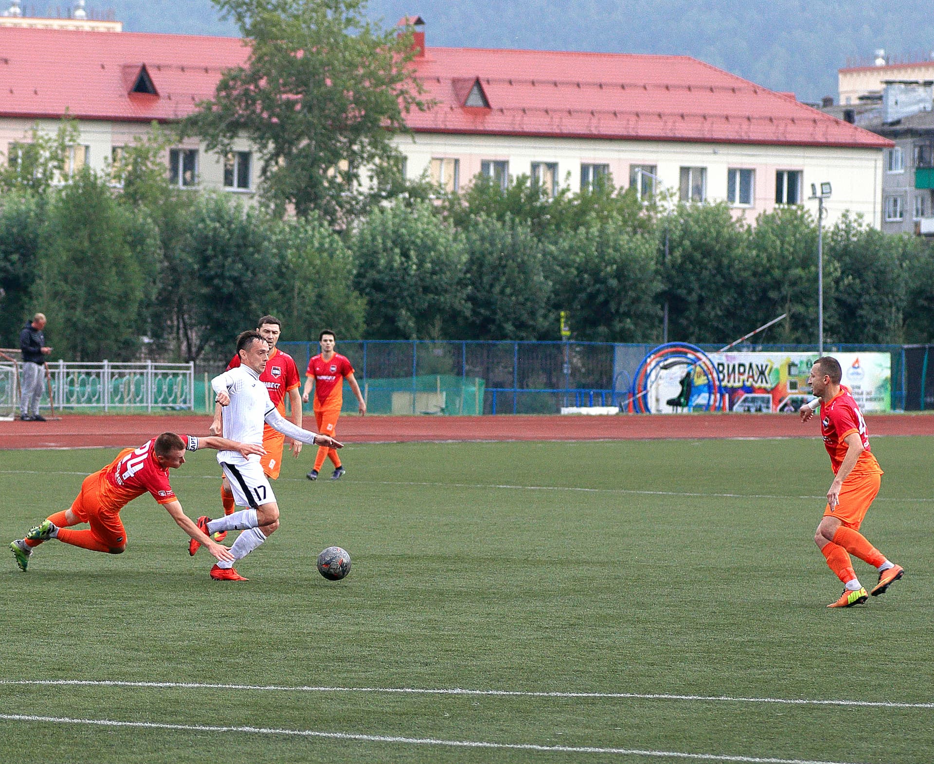 «Распадская» 1:0 «Темп». Кубок Сибири. 1/2 финала. Первый матч. — кадр 39