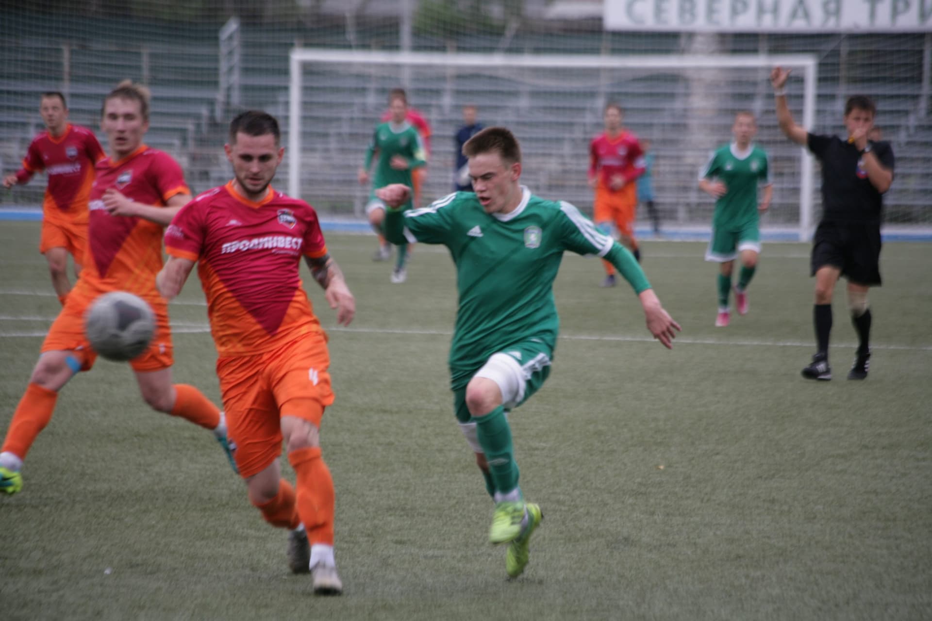 «Томь-М» 1:4 «Темп». III дивизион. Финальный этап. 29.08.2021 — кадр 23