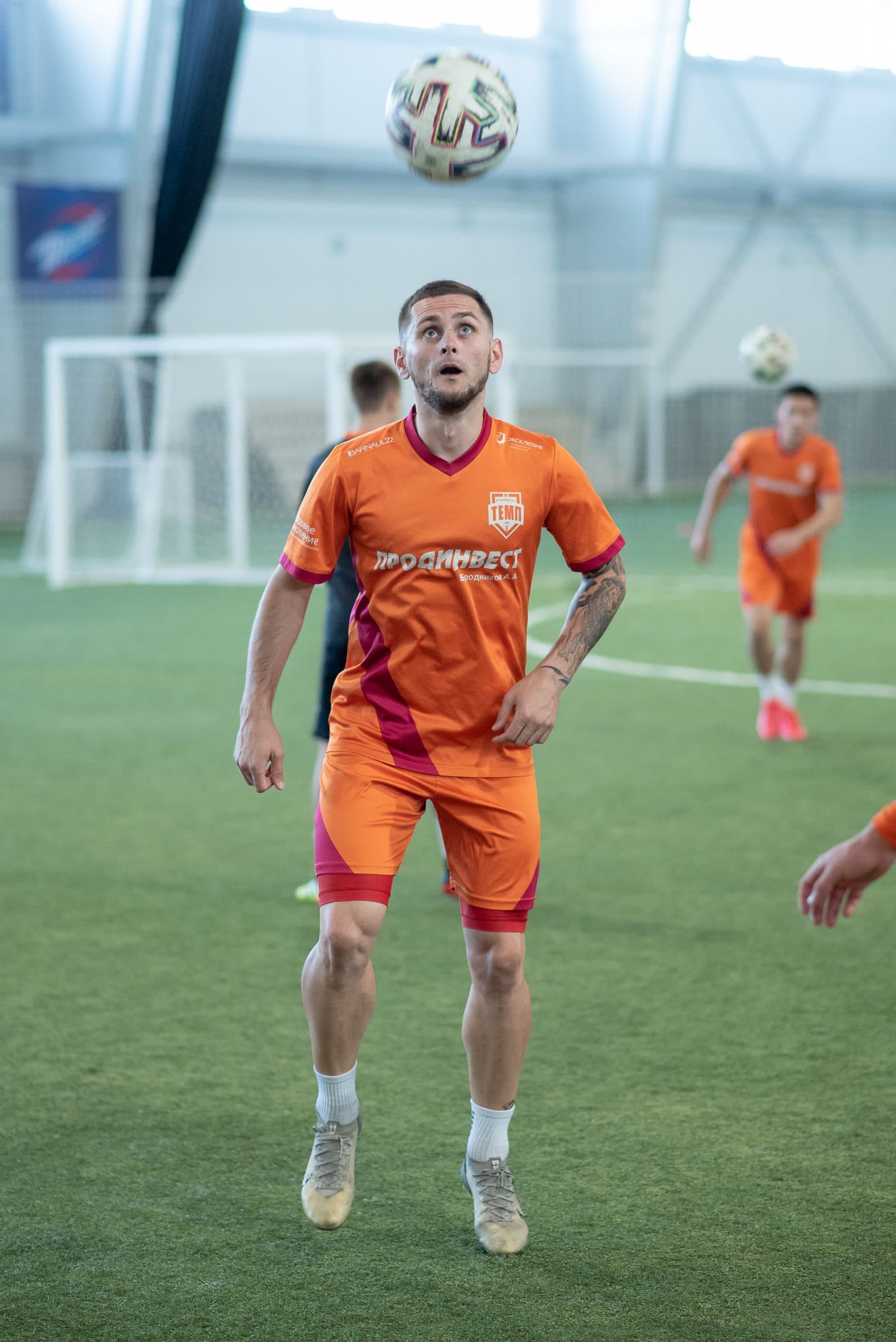 Тренировка ФК «Темп». — кадр 3