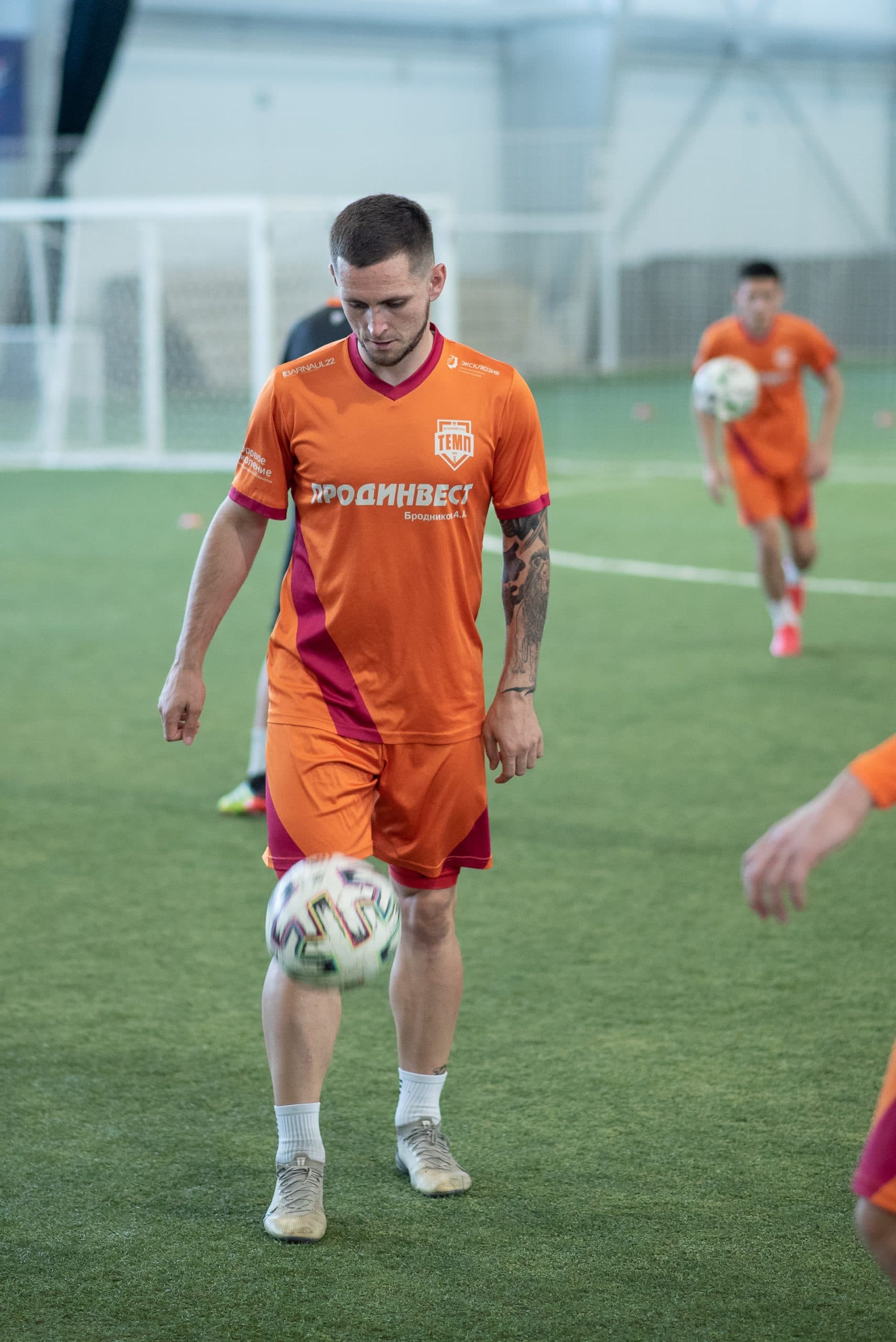 Тренировка ФК «Темп». — кадр 4