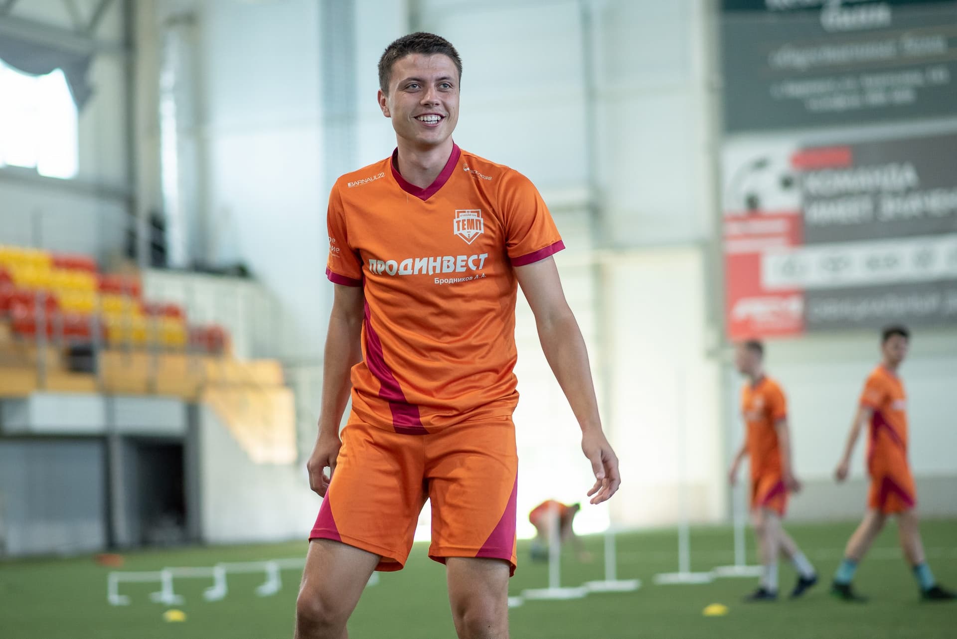 Тренировка ФК «Темп». — кадр 14