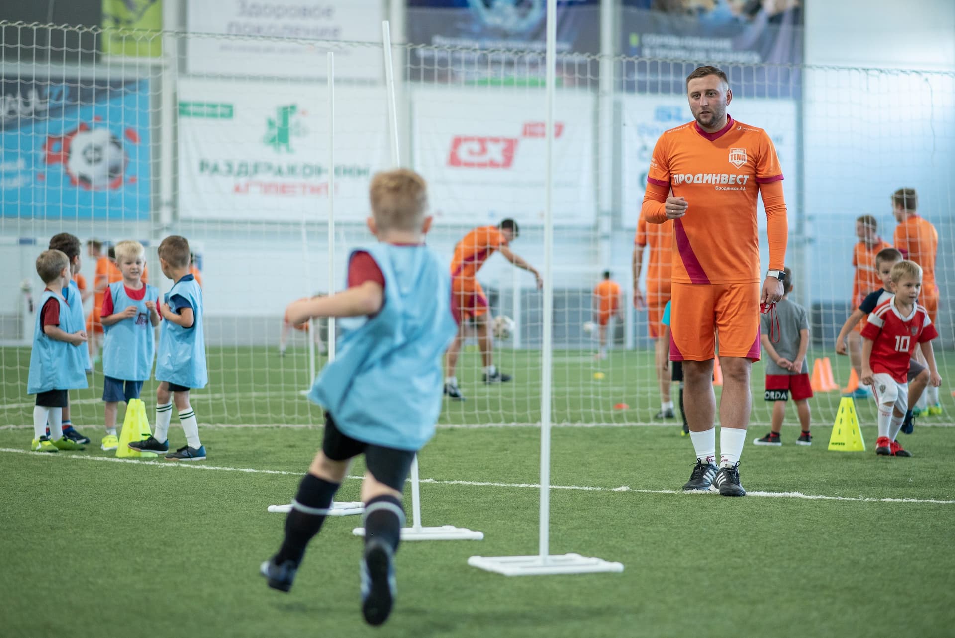 Тренировка ФК «Темп». — кадр 26