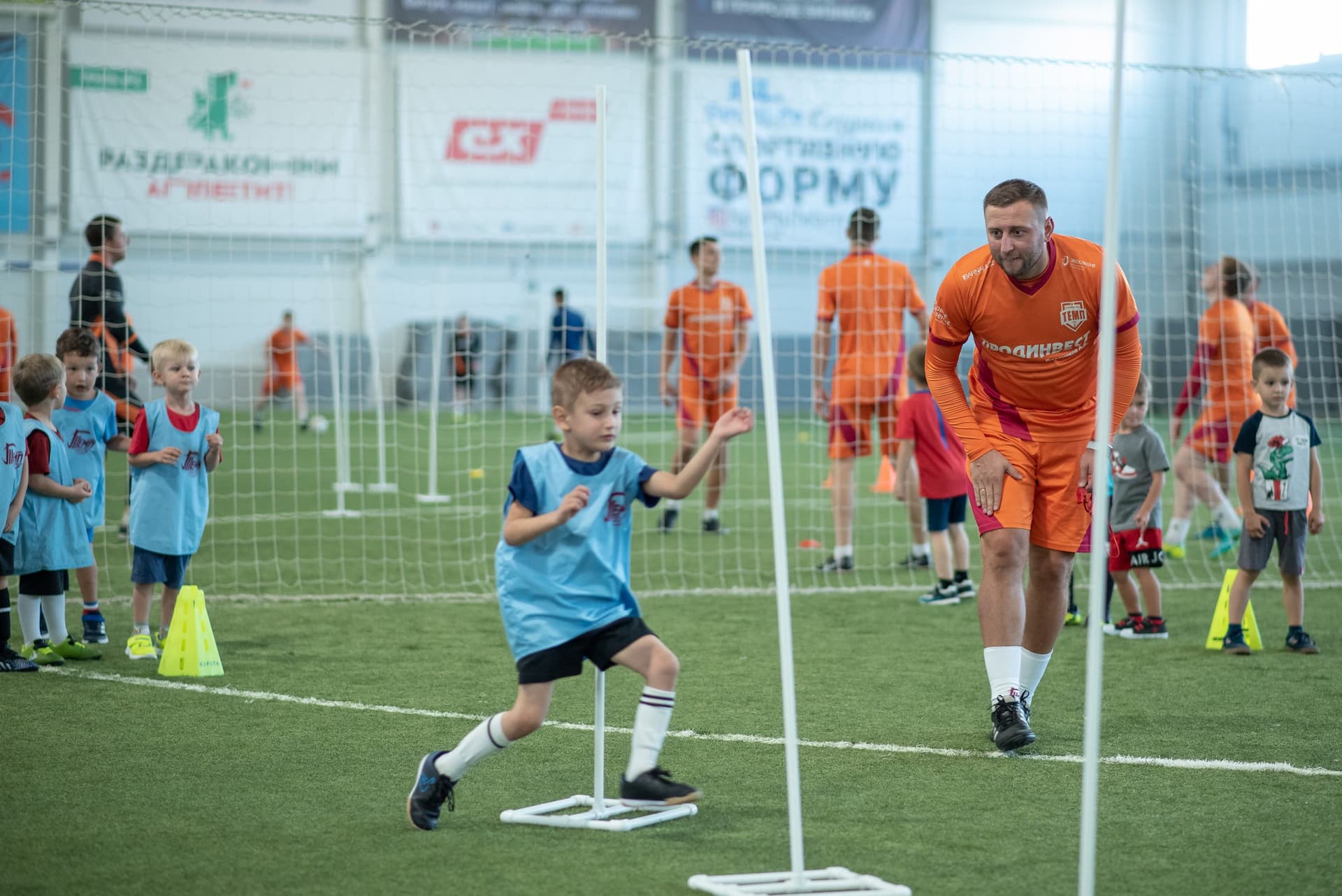 Тренировка ФК «Темп». — кадр 27