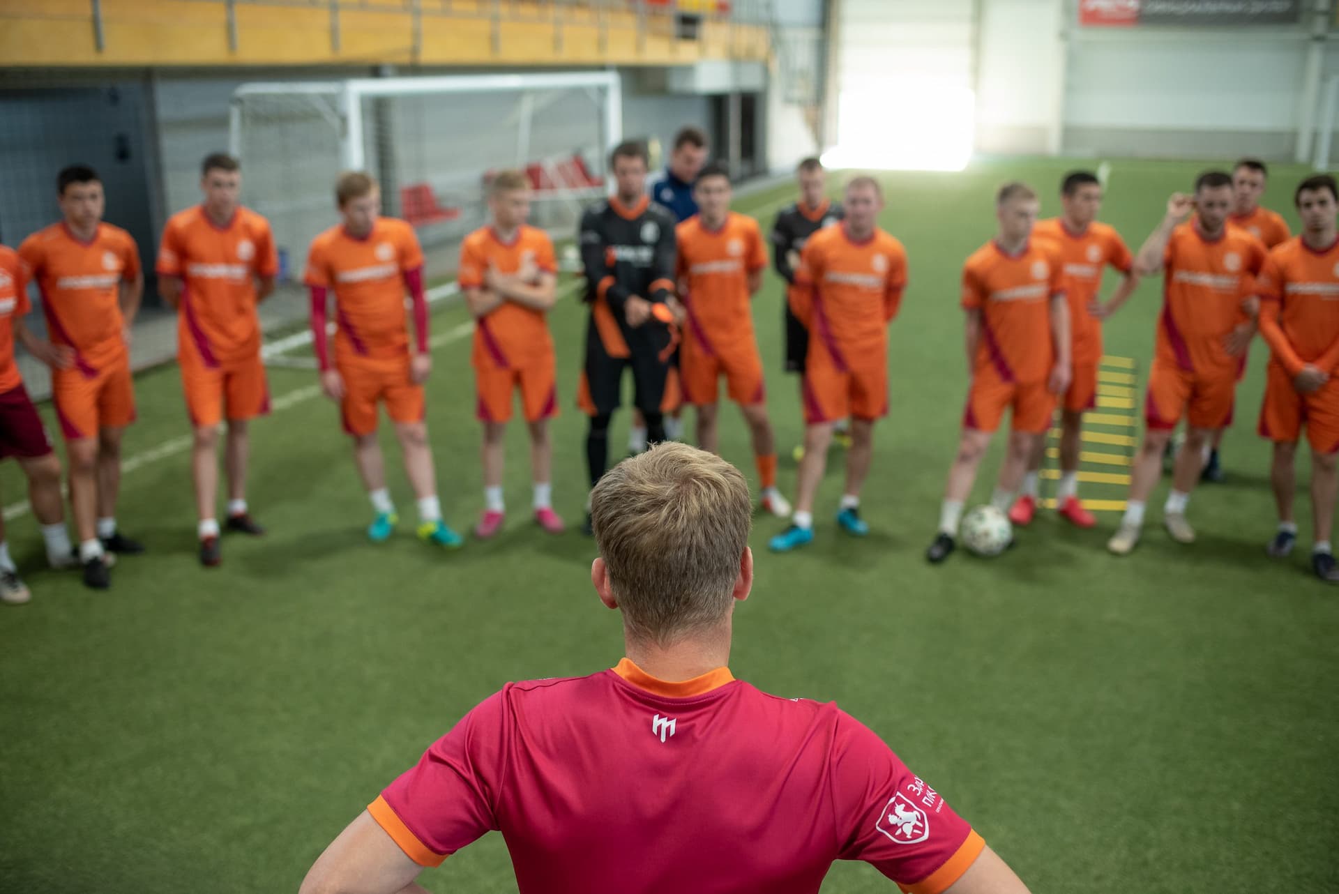 Тренировка ФК «Темп». — кадр 29