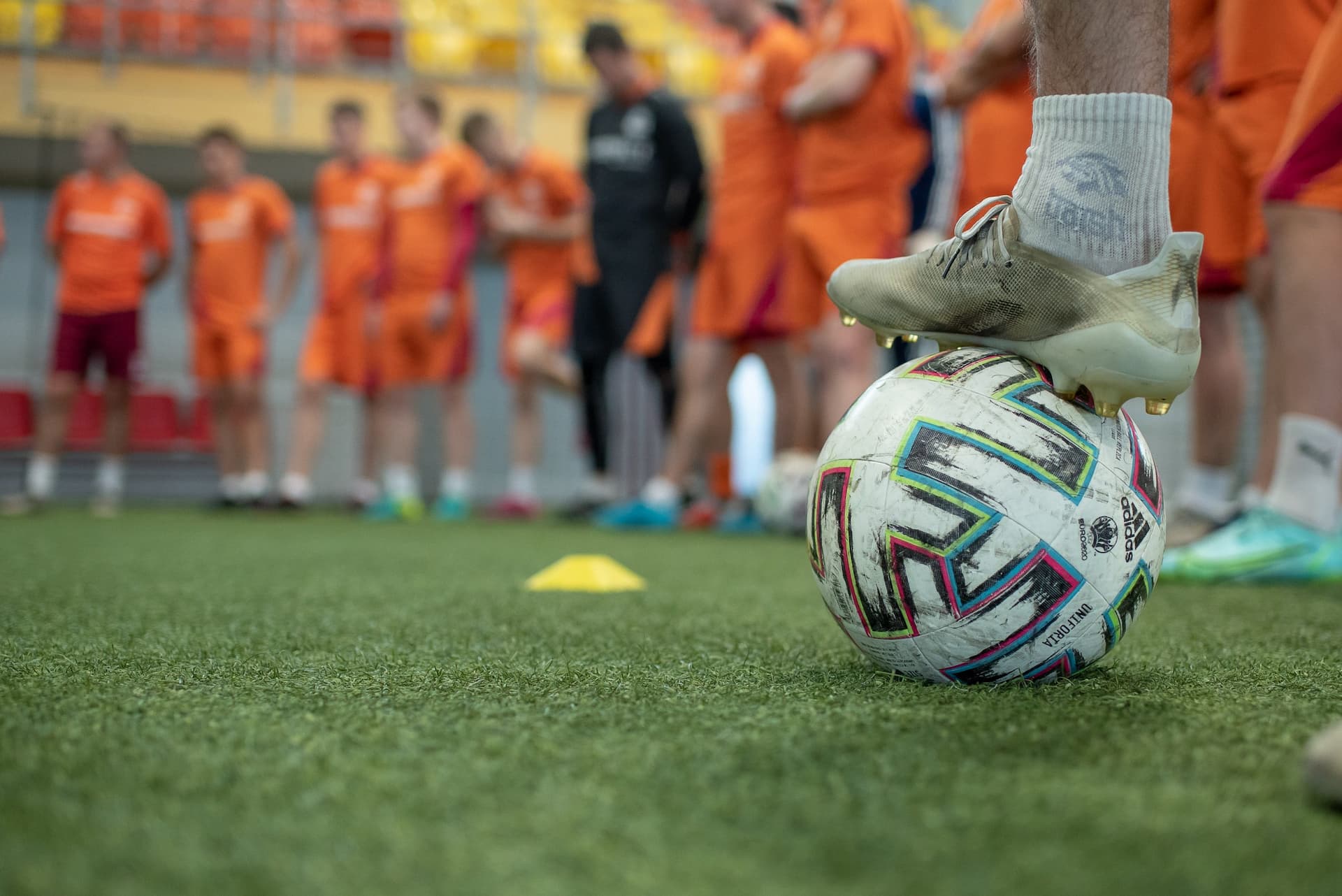 Тренировка ФК «Темп». — кадр 34