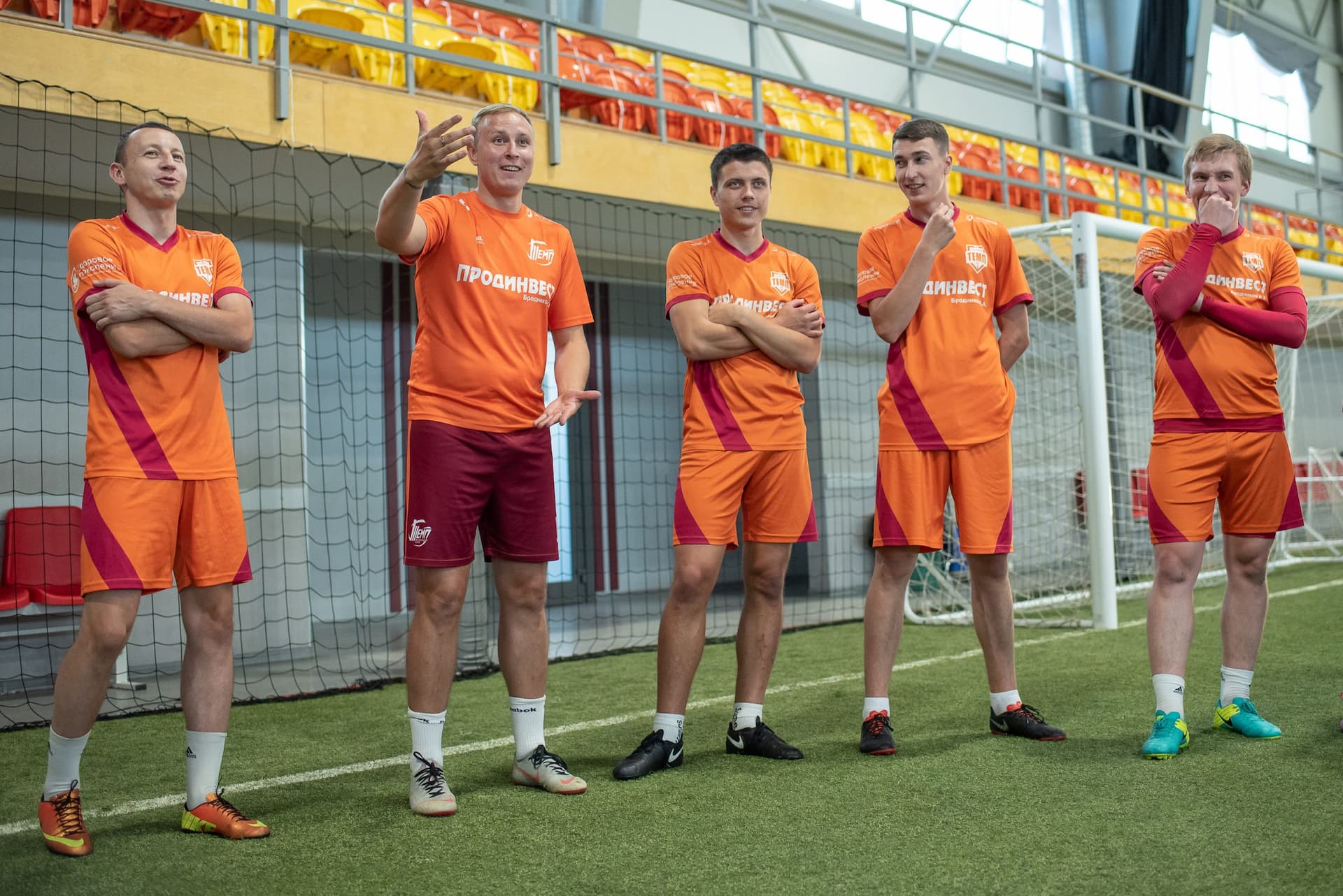 Тренировка ФК «Темп». — кадр 42