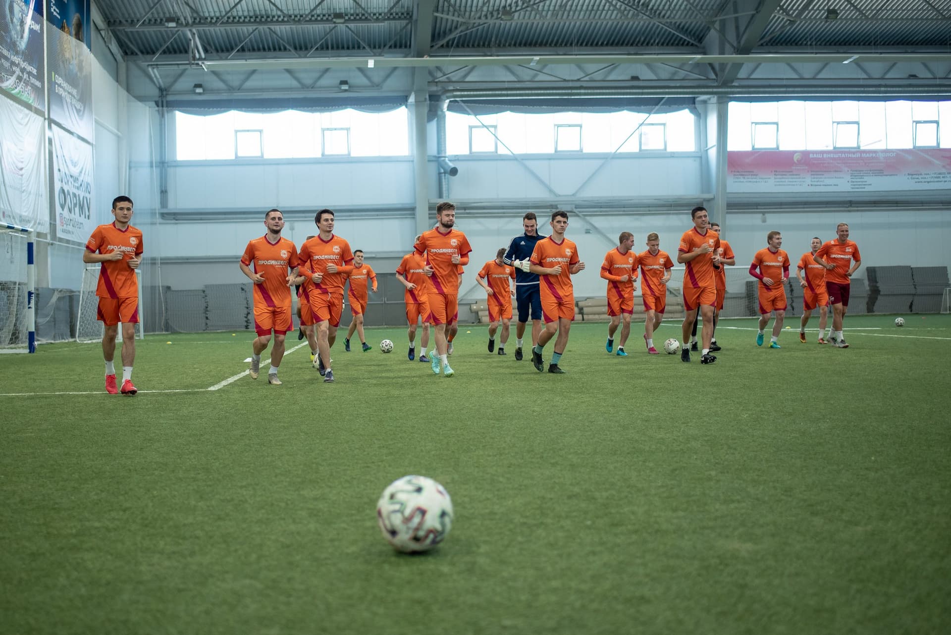 Тренировка ФК «Темп». — кадр 49