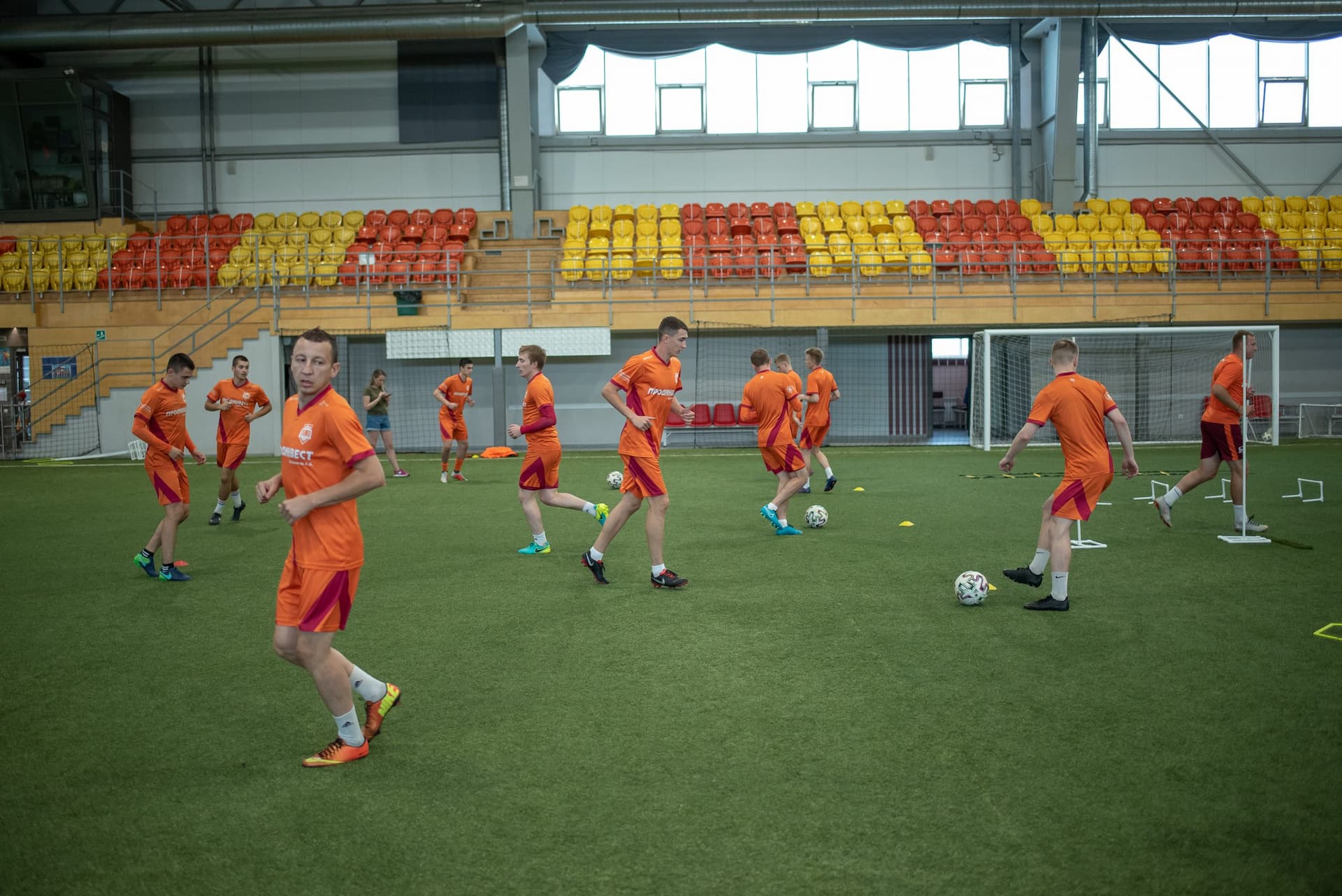 Тренировка ФК «Темп». — кадр 72