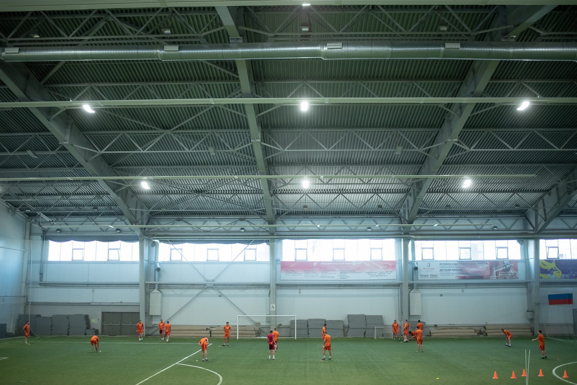 Тренировка ФК «Темп». — кадр 86