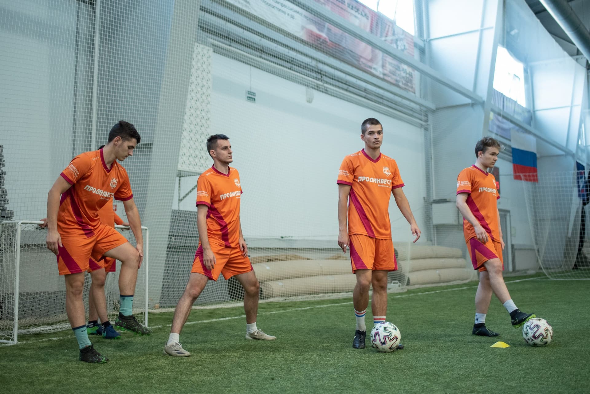 Тренировка ФК «Темп». — кадр 94