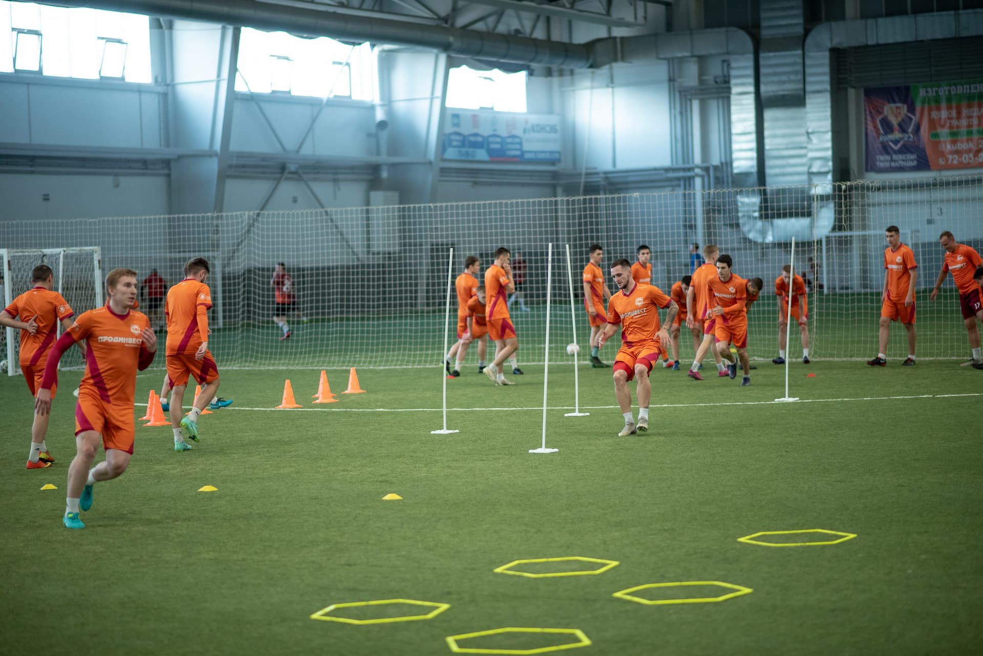 Тренировка ФК «Темп». — кадр 115