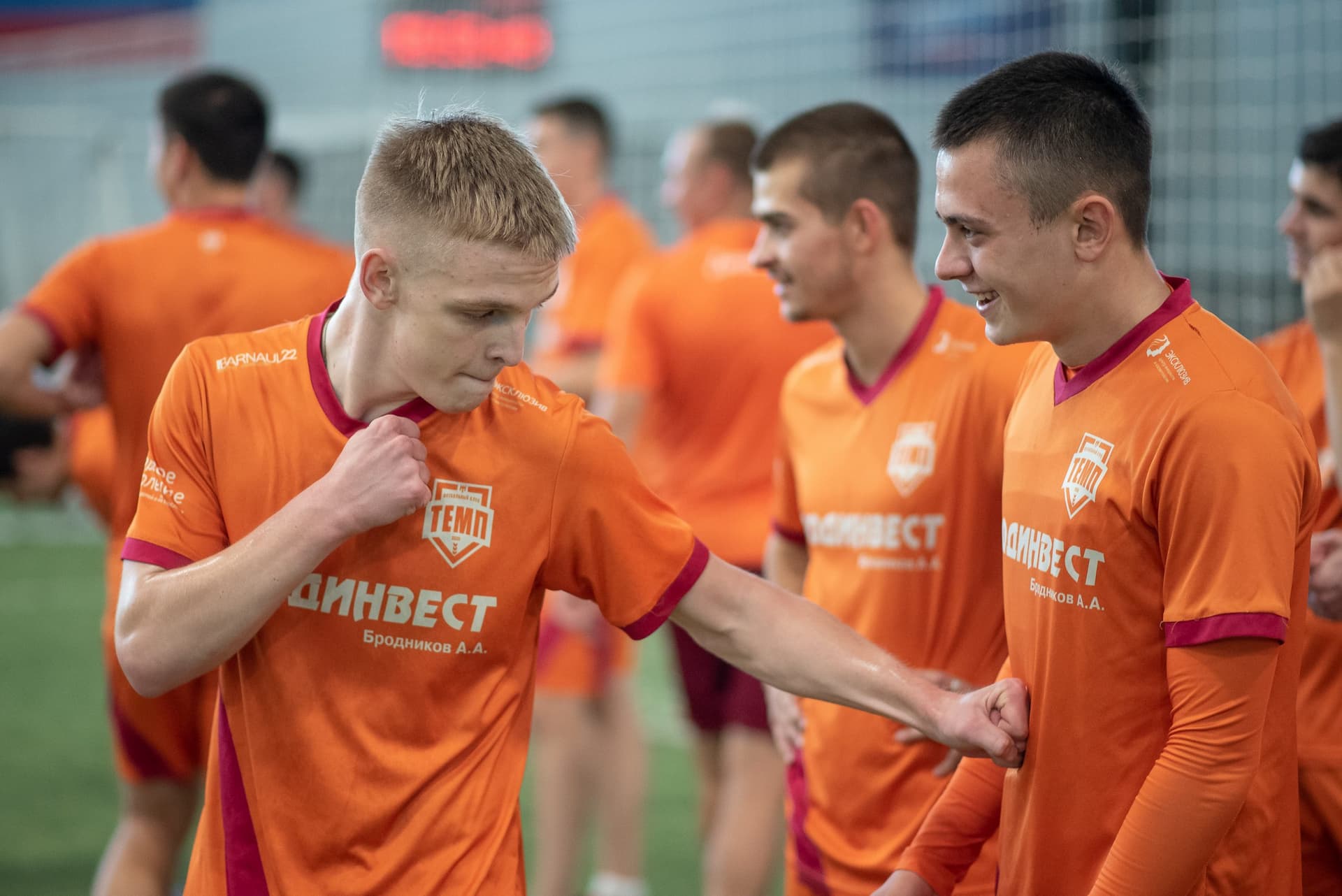 Тренировка ФК «Темп». — кадр 120