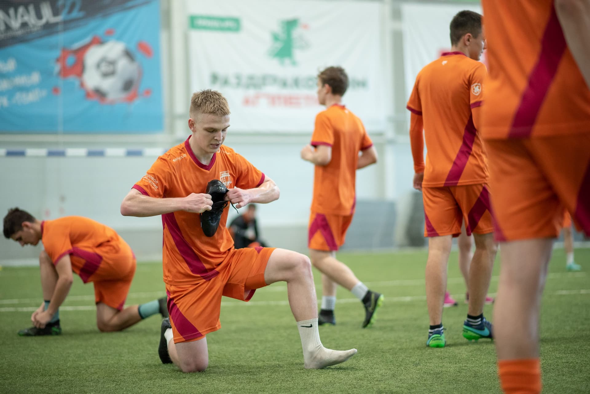 Тренировка ФК «Темп». — кадр 128