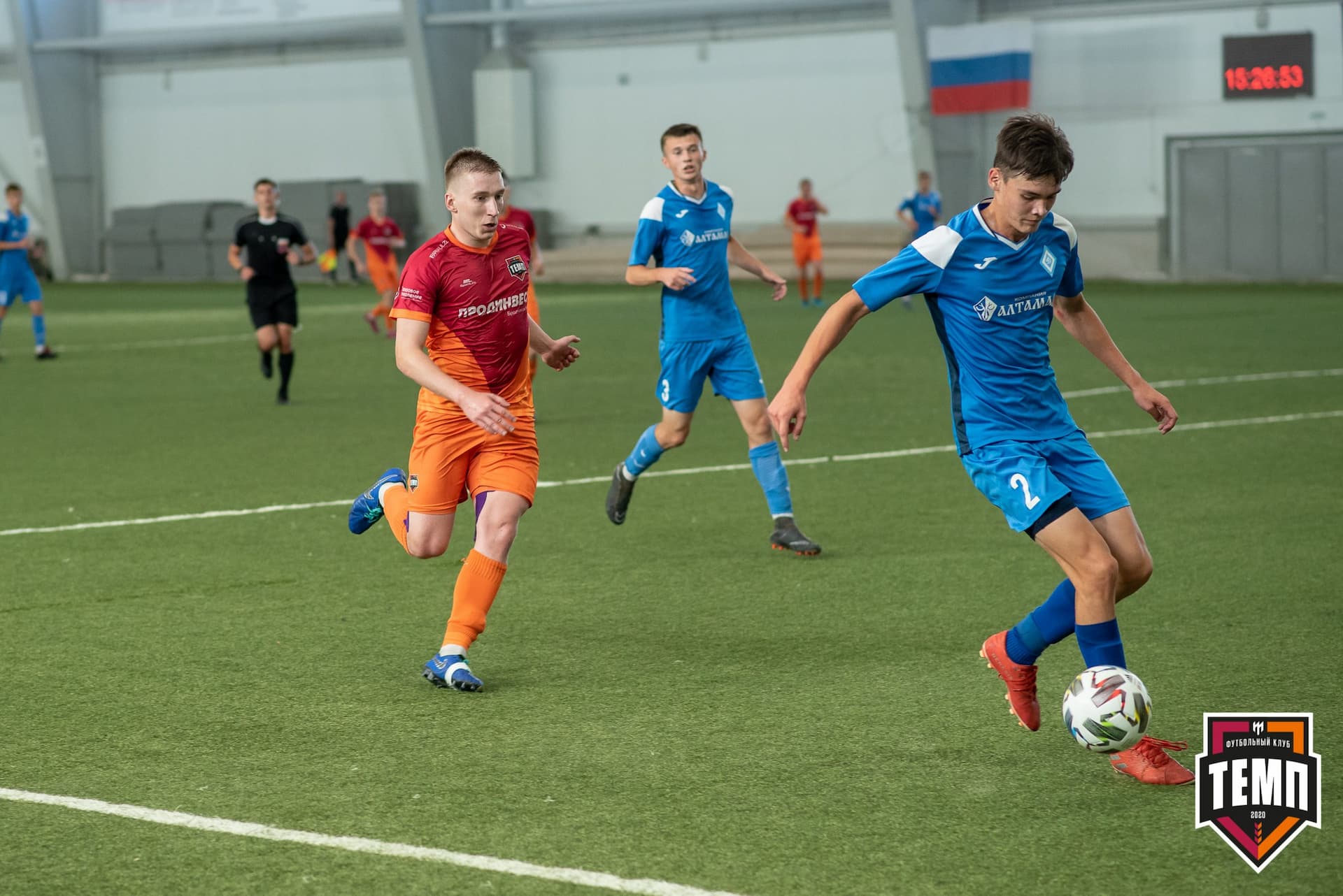 «Темп» 6:0 «Динамо-Барнаул-М». III дивизион. Финальный этап. 05.09.2021 — кадр 90