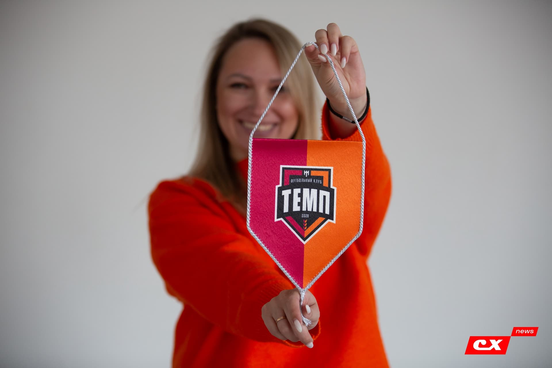 Награждение журналистов, освещающих жизнь ФК «Темп»! — кадр 11