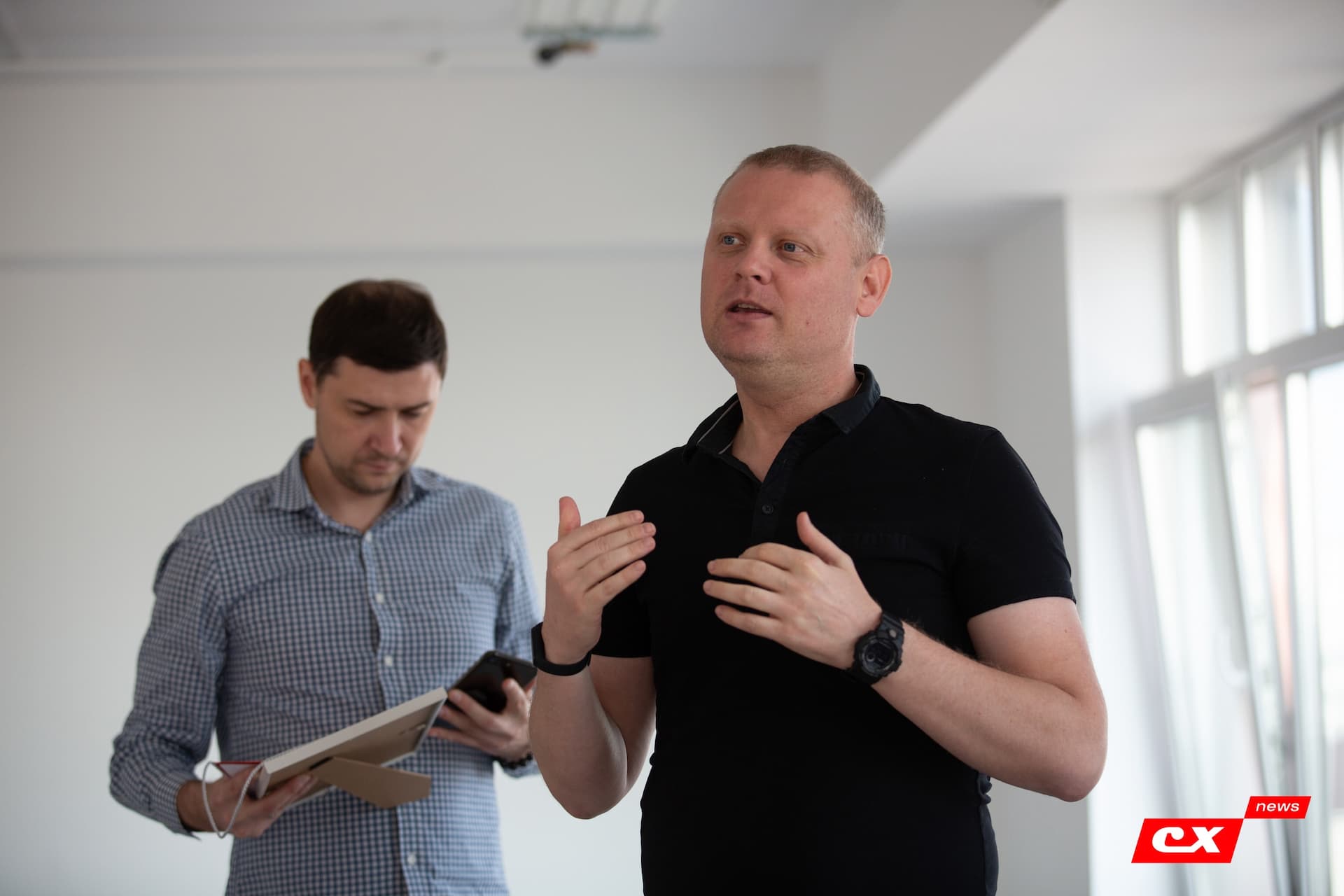 Награждение журналистов, освещающих жизнь ФК «Темп»! — кадр 12