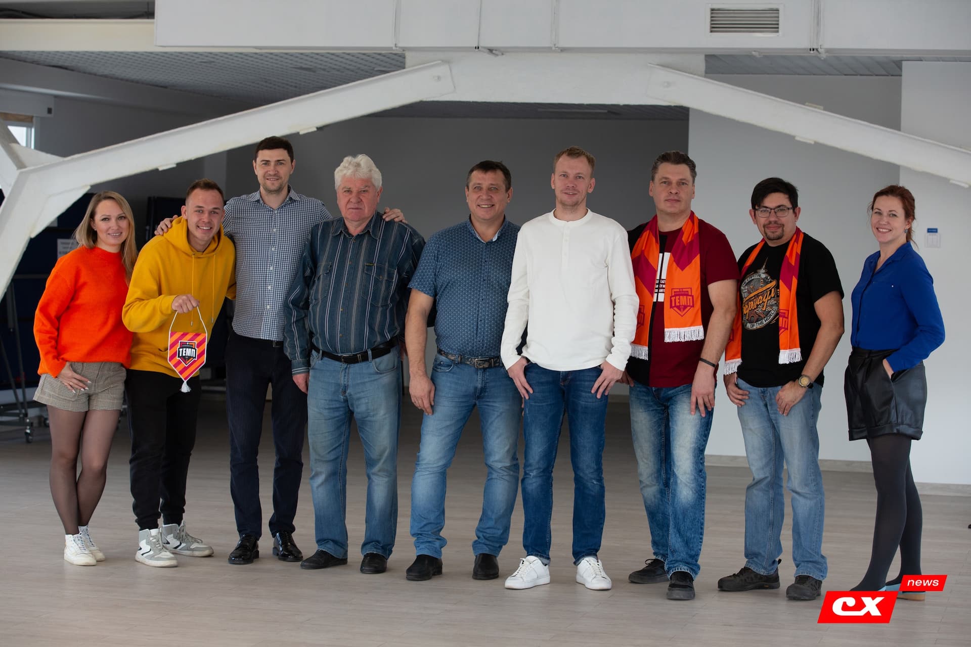 Награждение журналистов, освещающих жизнь ФК «Темп»! — кадр 20