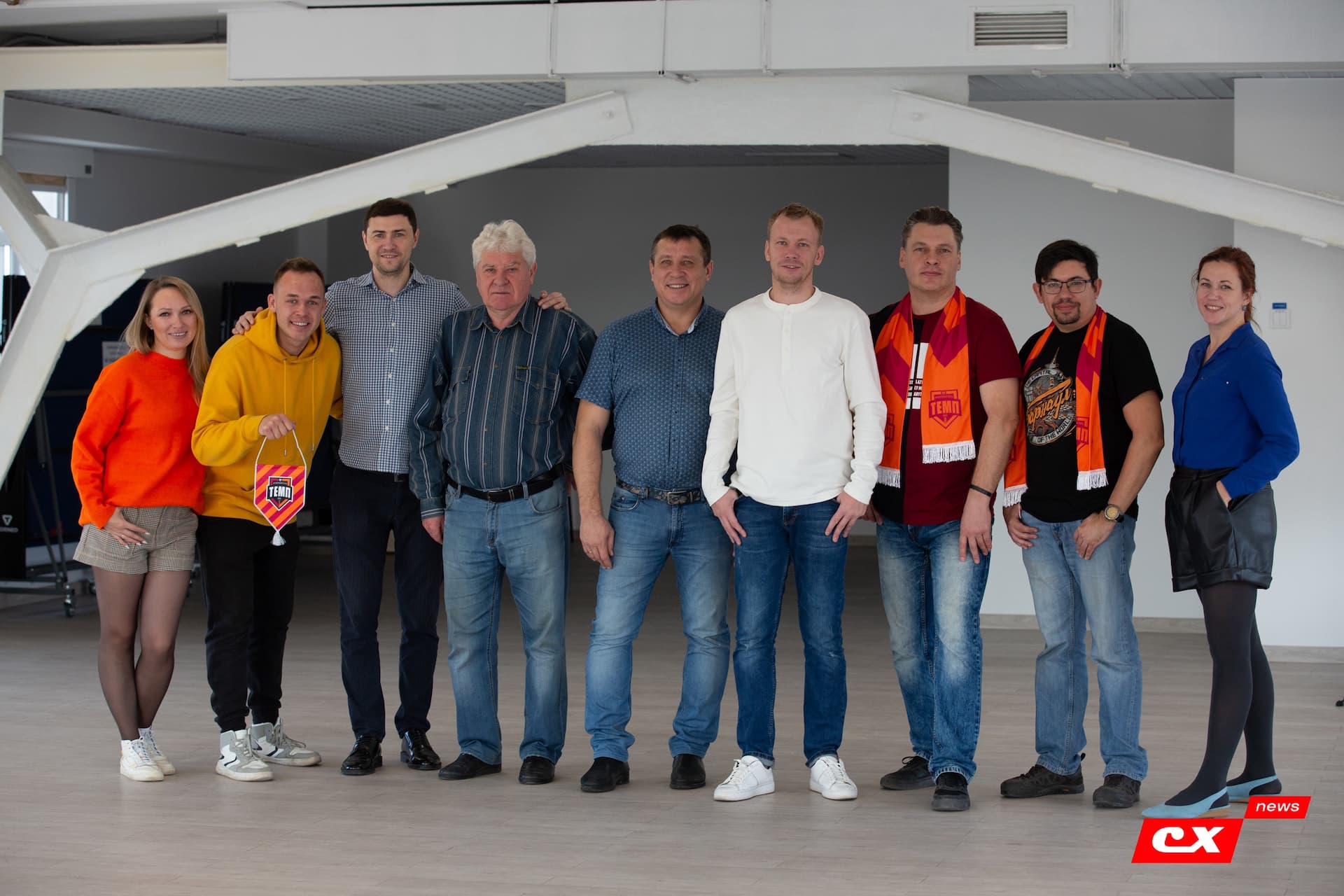 Награждение журналистов, освещающих жизнь ФК «Темп»! — кадр 21