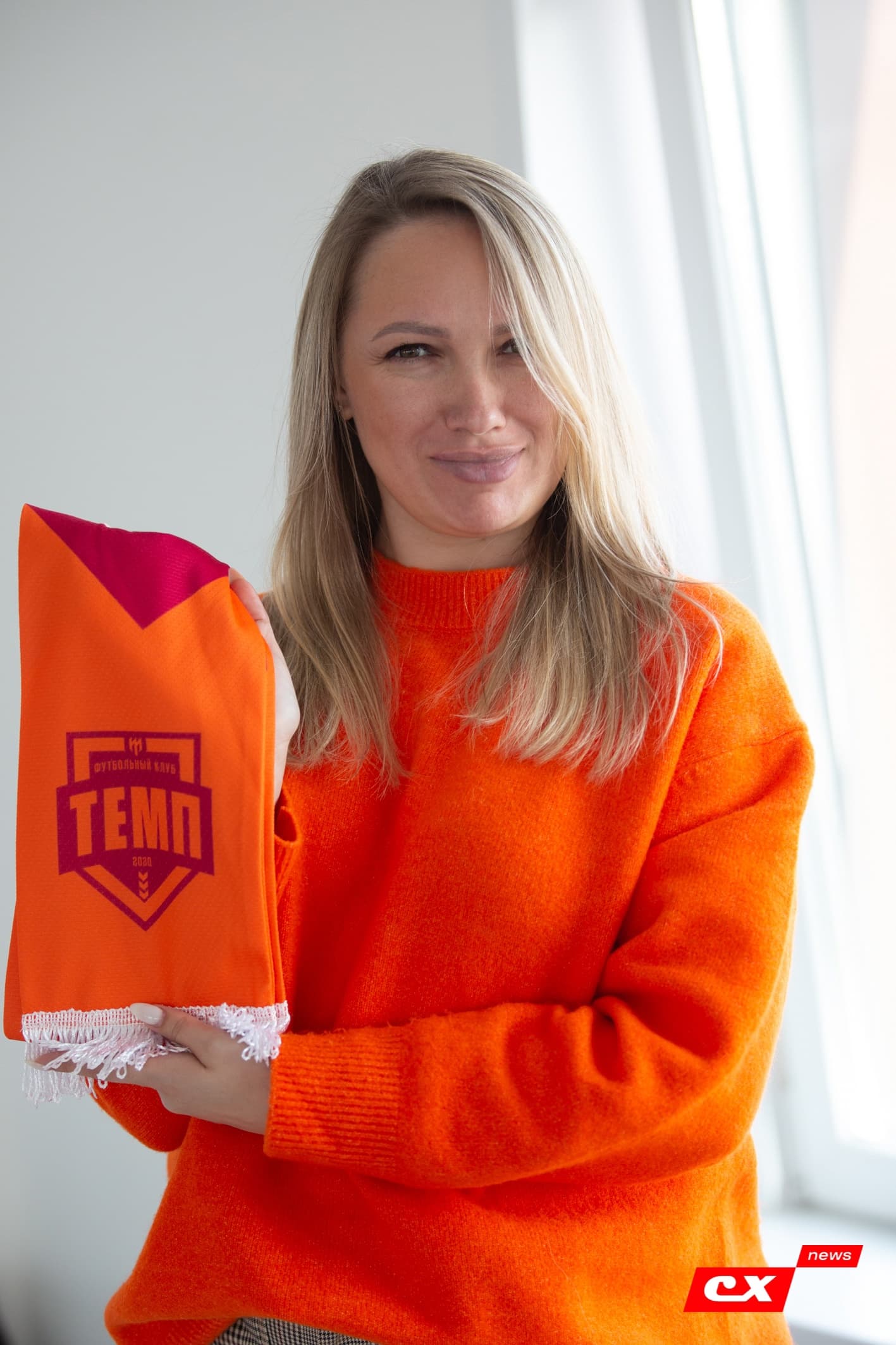 Награждение журналистов, освещающих жизнь ФК «Темп»! — кадр 8