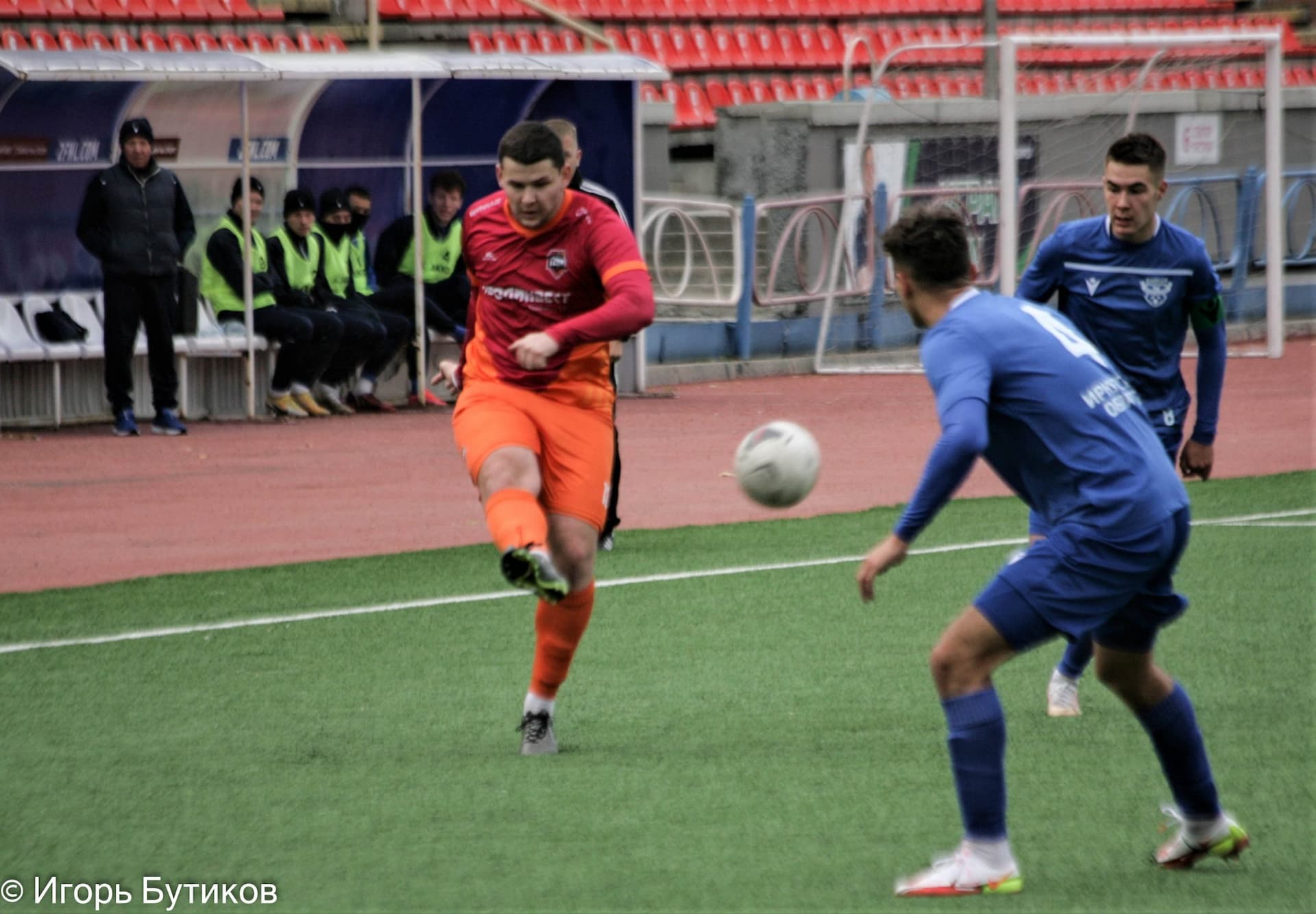 «Байкал» 1:2 «Темп». Кубок Сибири. Финал. 10.10.2021. Бутиков И. — кадр 31