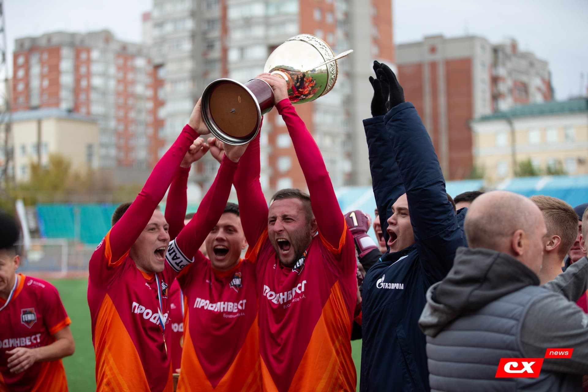 «Байкал» 1:2 «Темп». Кубок Сибири. Финал. 10.10.2021. CX News — кадр 148