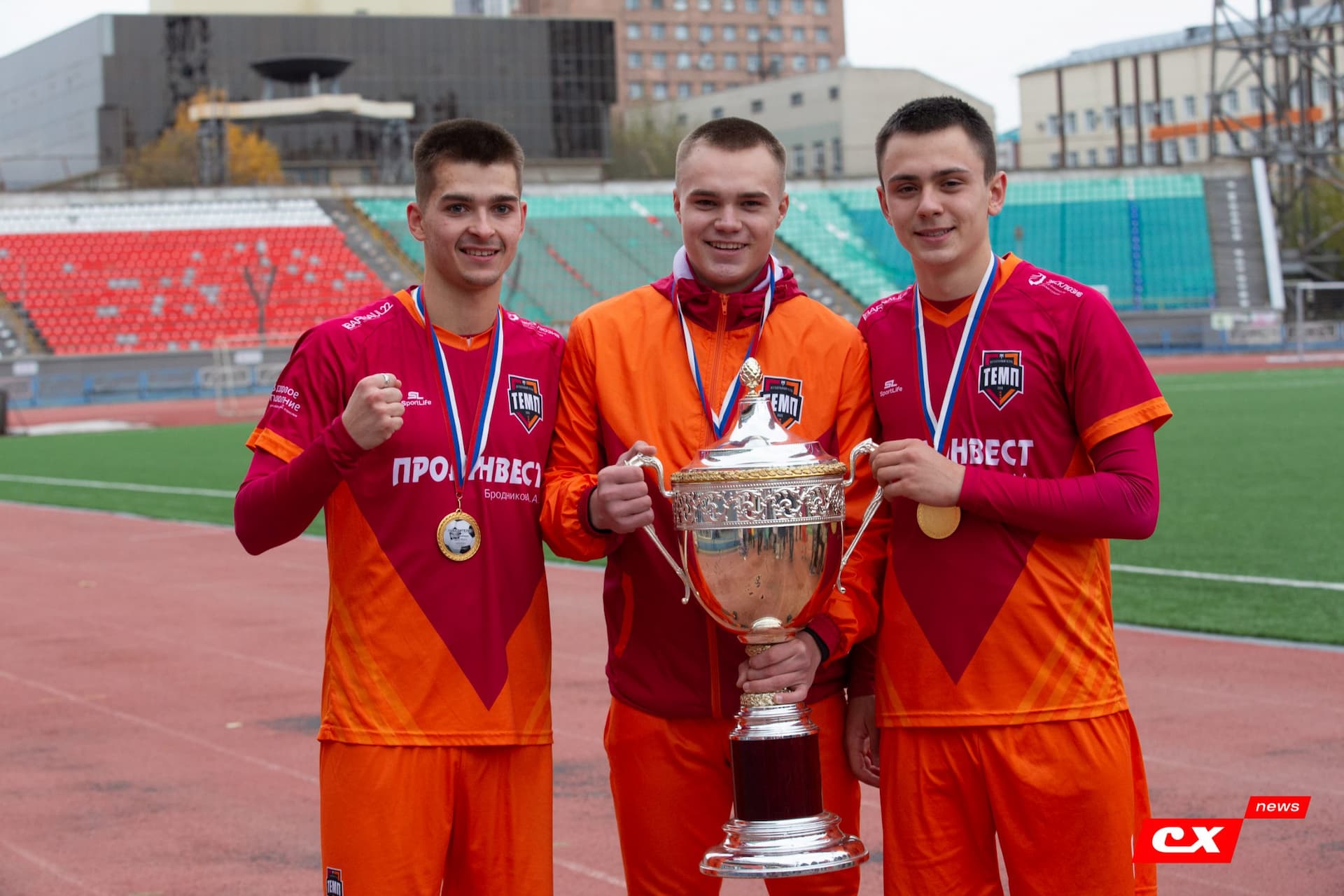 «Байкал» 1:2 «Темп». Кубок Сибири. Финал. 10.10.2021. CX News — кадр 170